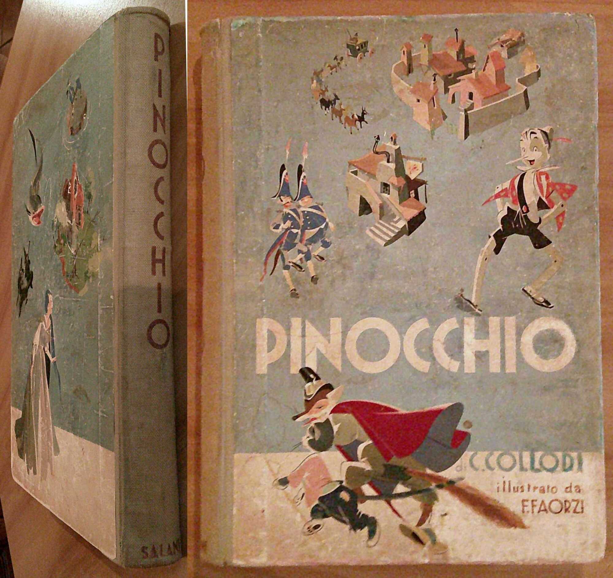 LE AVVENTURE DI PINOCCHIO, 1946 - ill. FAORZI