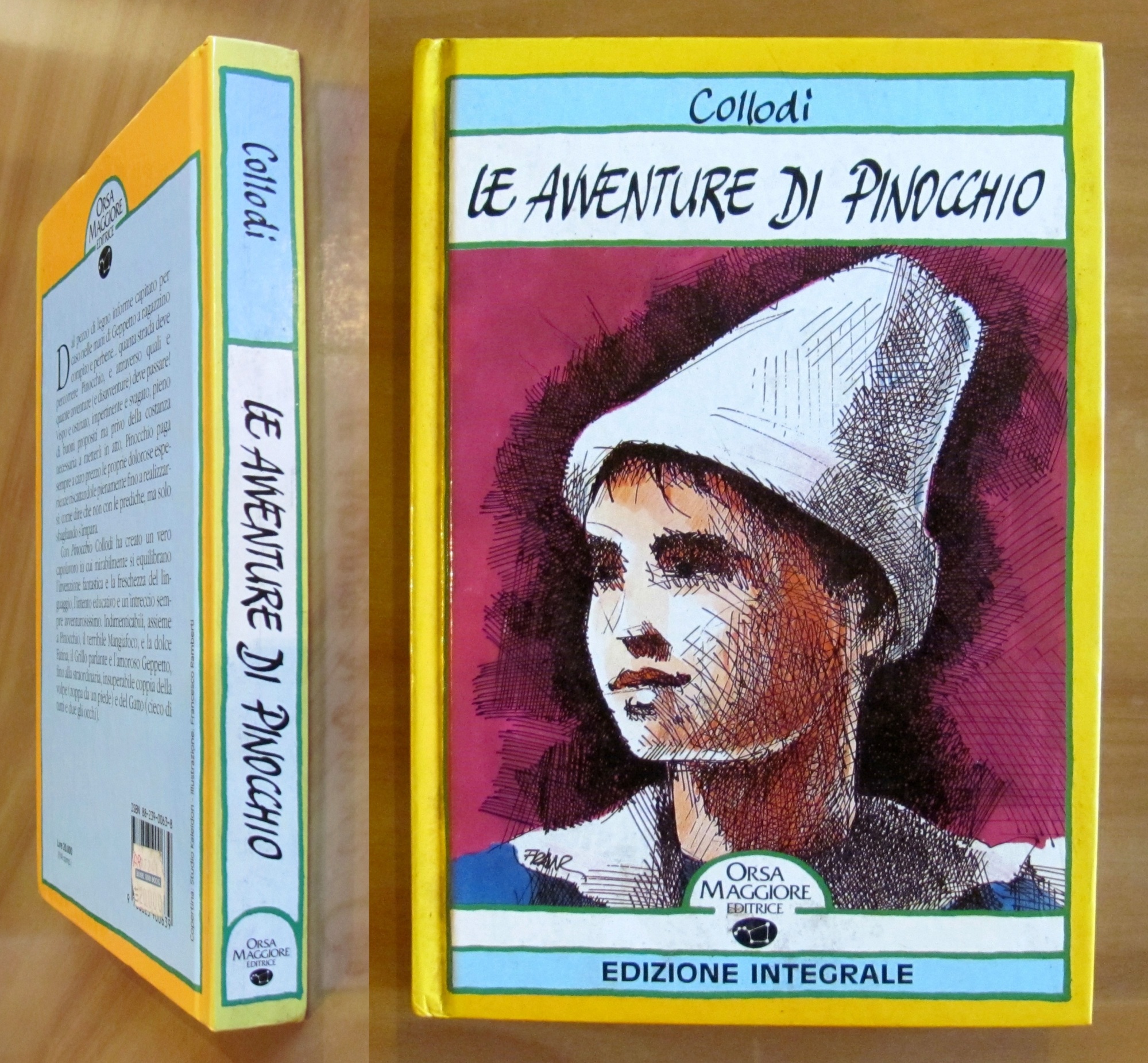 LE AVVENTURE DI PINOCCHIO, 1989 - ill. SCARATO