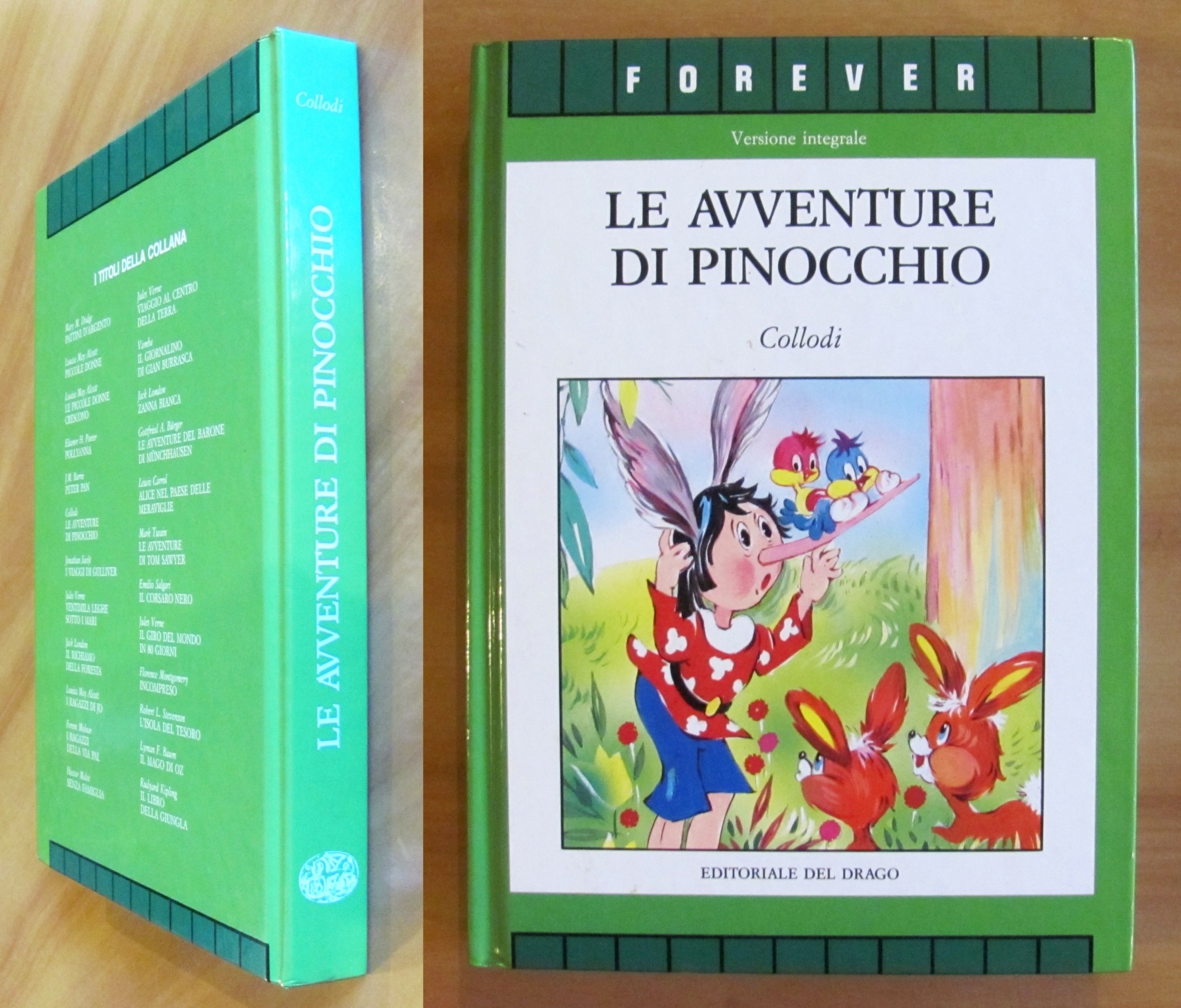 LE AVVENTURE DI PINOCCHIO, 1990 - ill. Elena NARDI