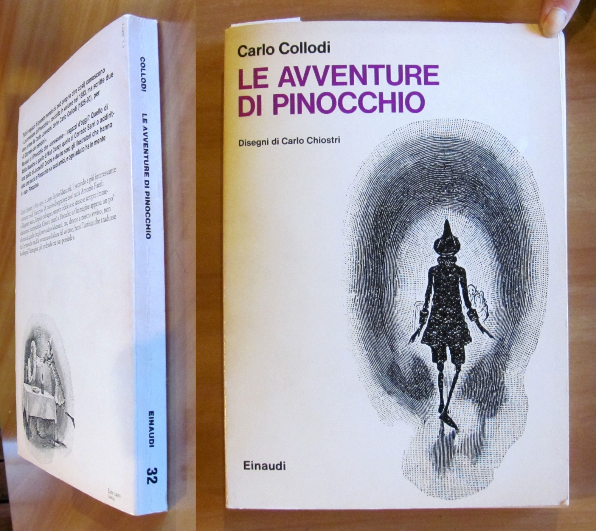 LE AVVENTURE DI PINOCCHIO, I ed. 1973 - ill. CHIOSTRI