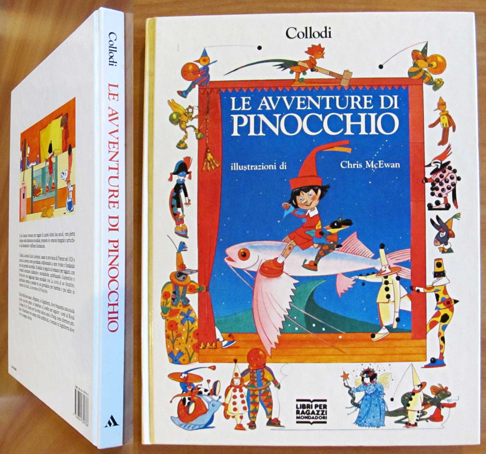 LE AVVENTURE DI PINOCCHIO, I ed. 1990 con Fascetta - …