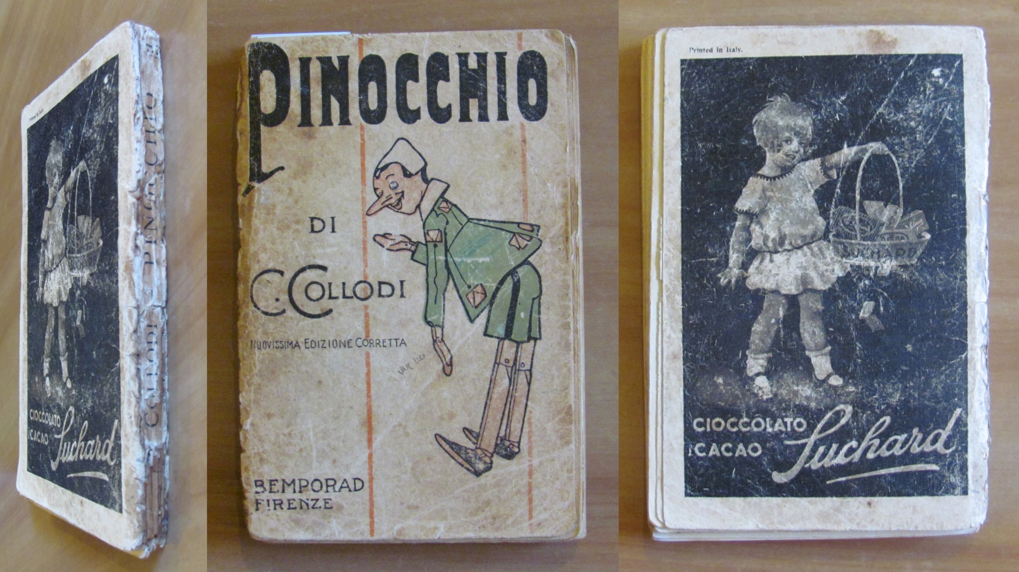LE AVVENTURE DI PINOCCHIO Nuovissima Edizione Corretta Pubblicitaria, 1930 - …