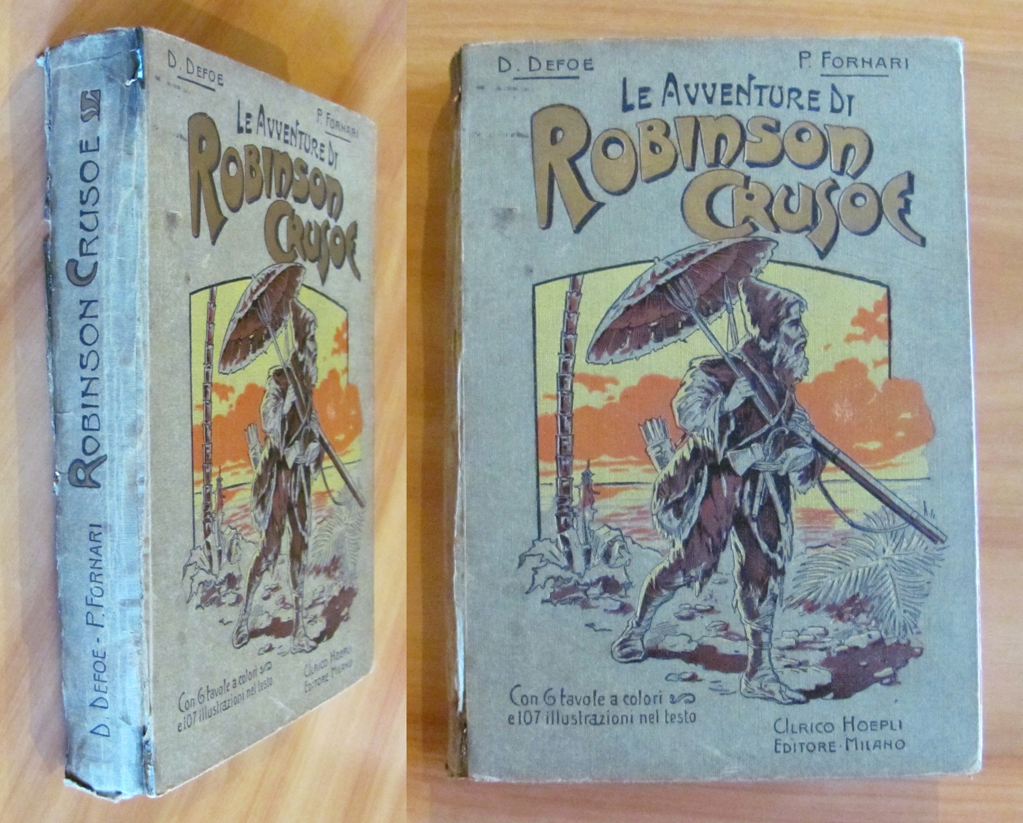 LE AVVENTURE DI ROBINSON CRUSOE, 1946 - ill. FORNARI