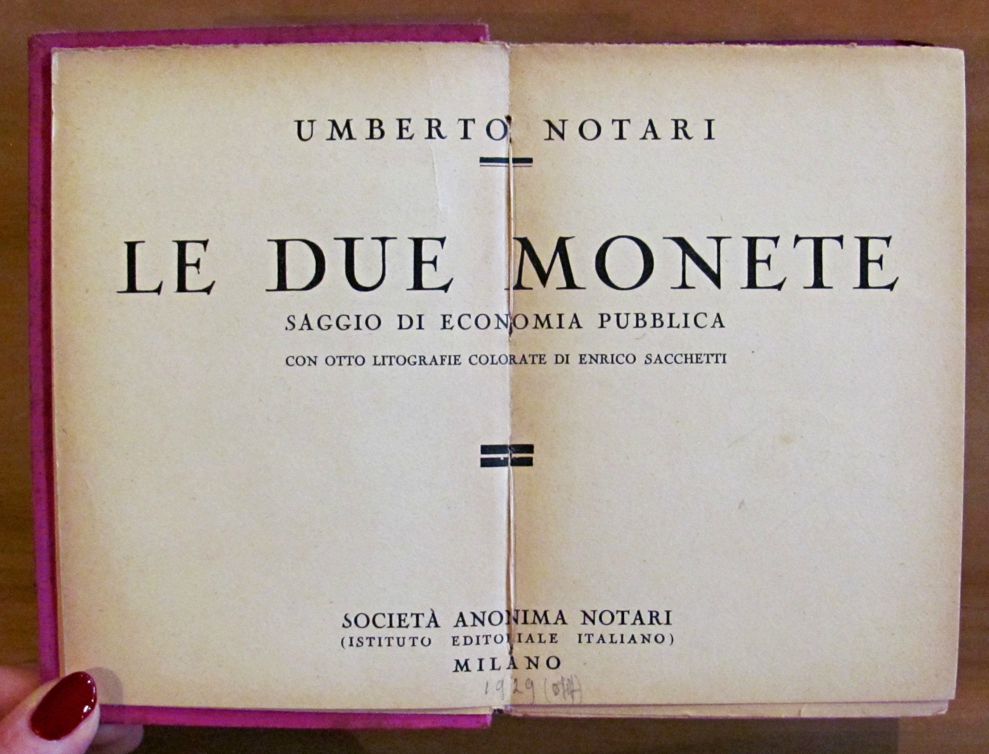 LE DUE MONETE - SAGGIO DI ECONOMIA PUBBLICA - Collana …