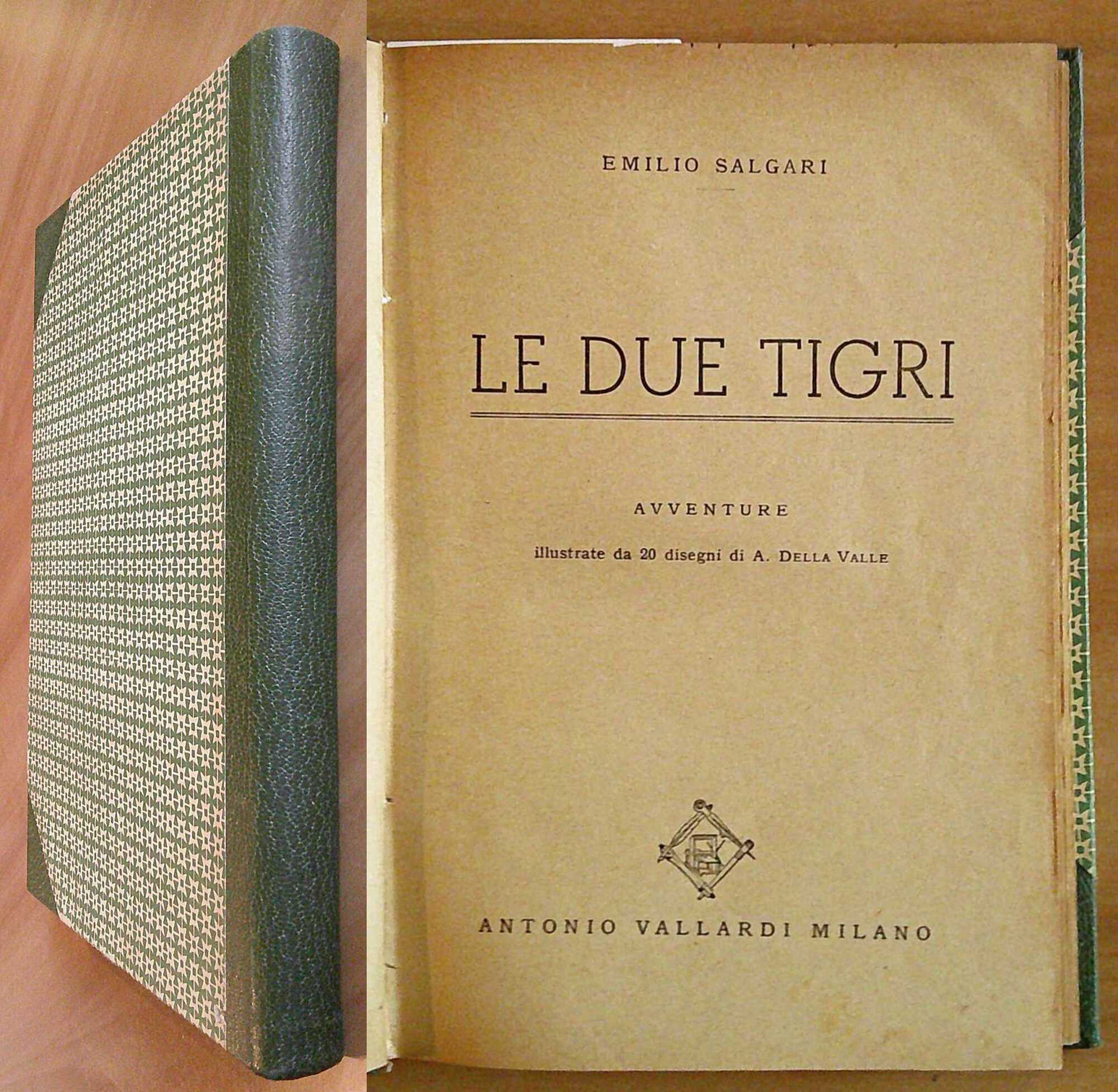 LE DUE TIGRI, 1942 - ill. DELLA VALLE