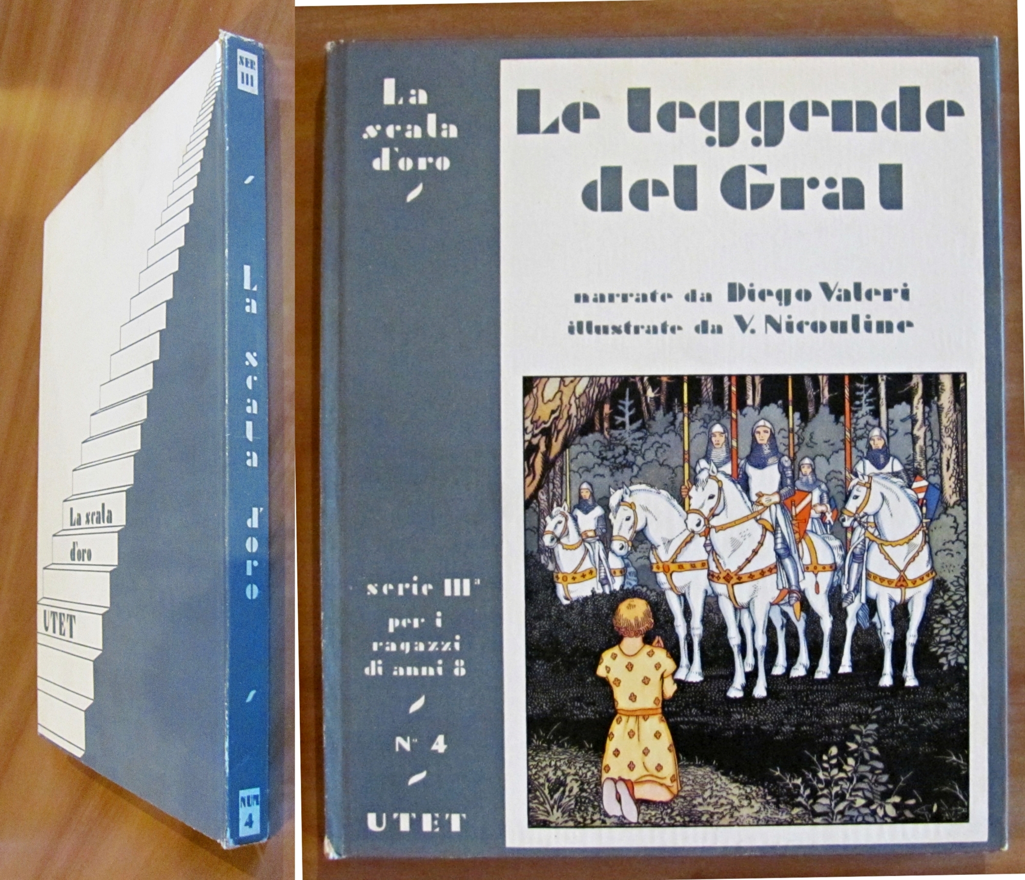 LE LEGGENDE DEL GRAL - Coll. La Scala d'Oro, 1938 …
