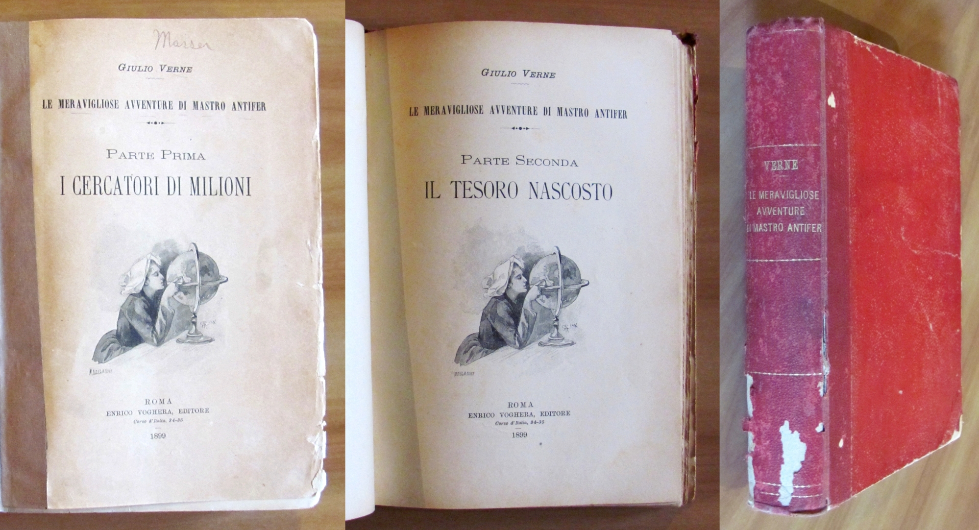 LE MERAVIGLIOSE AVVENTURE DI MASTRO ANTIFER - Parte I^ e …