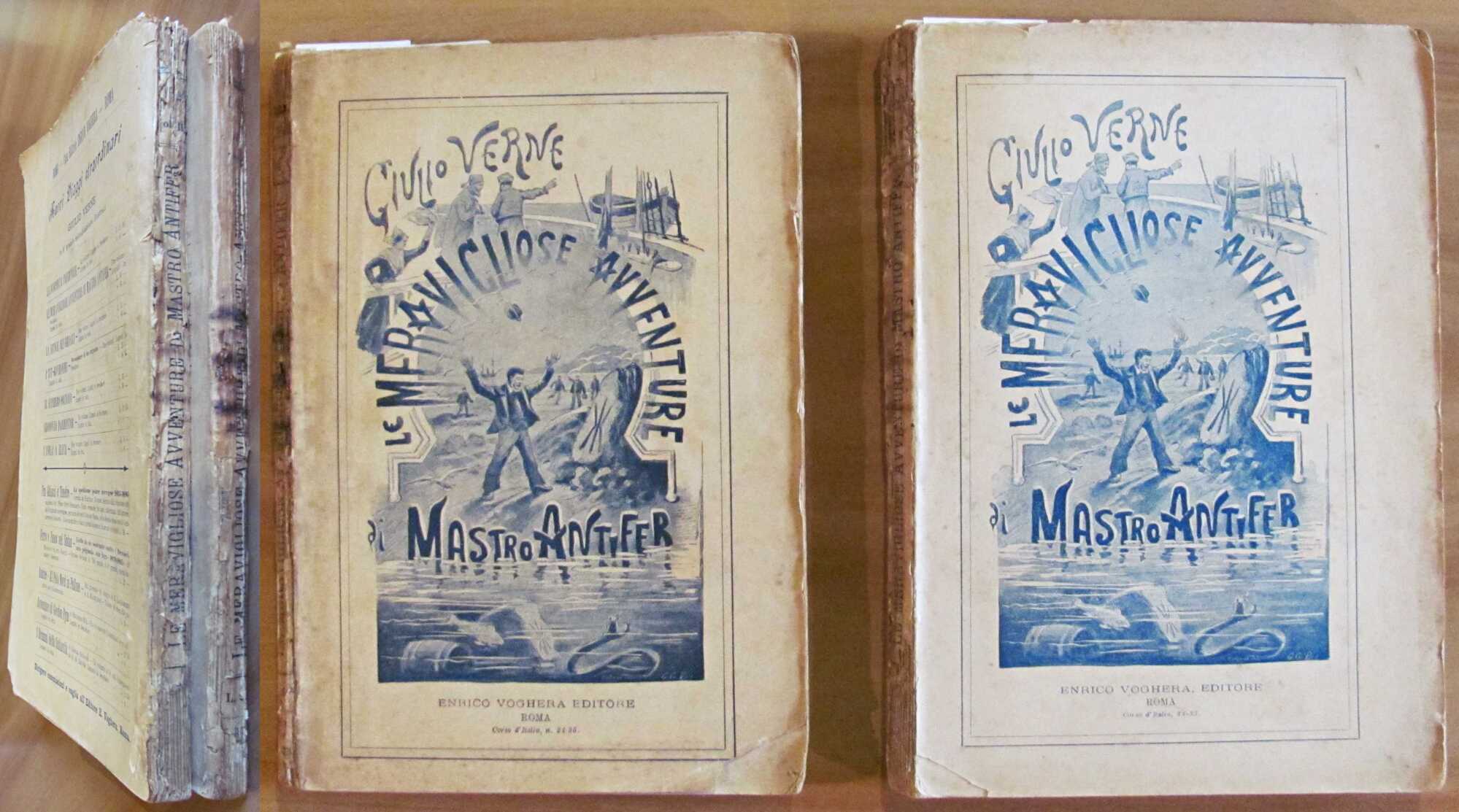 LE MERAVIGLIOSE AVVENTURE DI MASTRO ANTIFER, I ed. 1899 - …