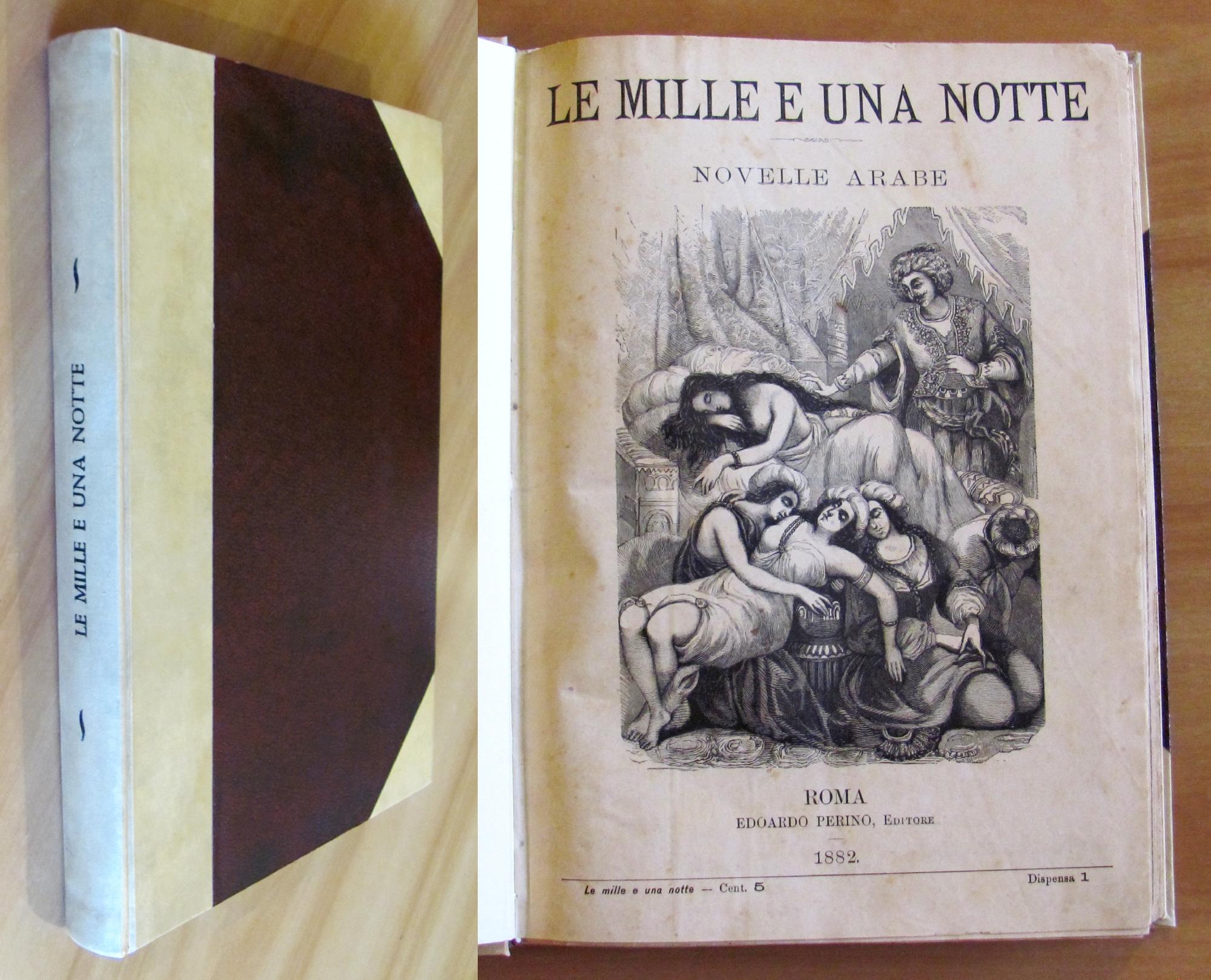 LE MILLE E UNA NOTTE - Novelle Arabe, Perino 1882