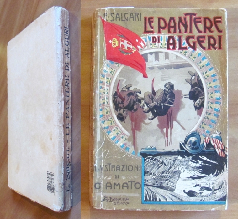 LE PANTERE DI ALGERI, 1921 - ill. G. AMATO