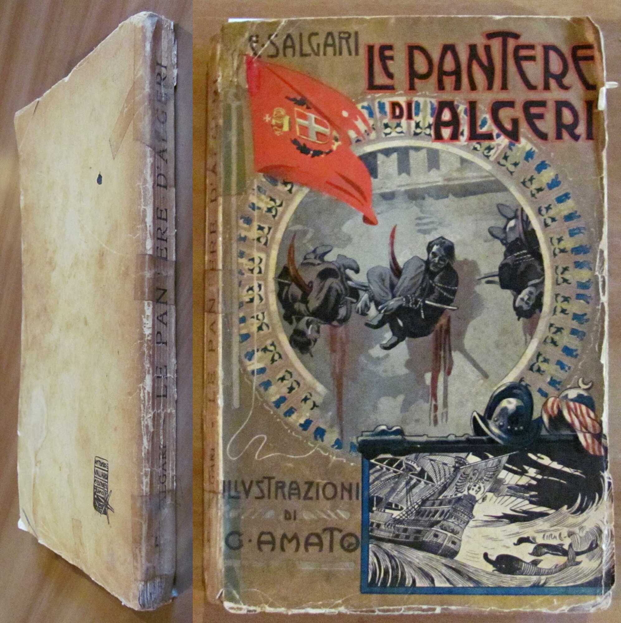 LE PANTERE DI ALGERI, 1938 - ill. G. AMATO