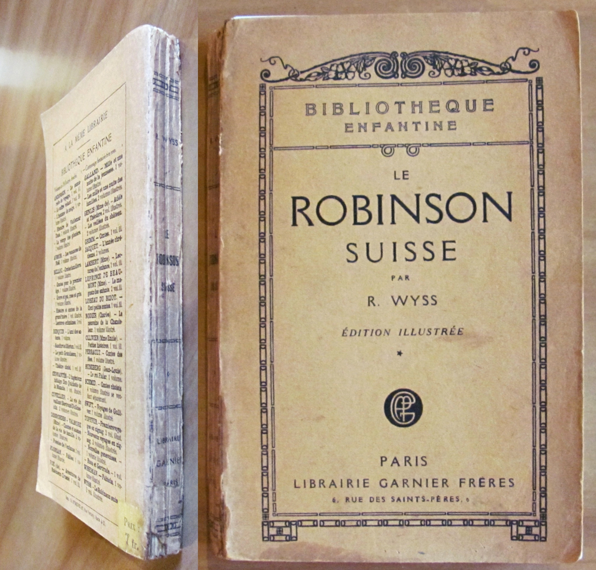 LE ROBINSON SUISSE - ill. Lemercier, 1925