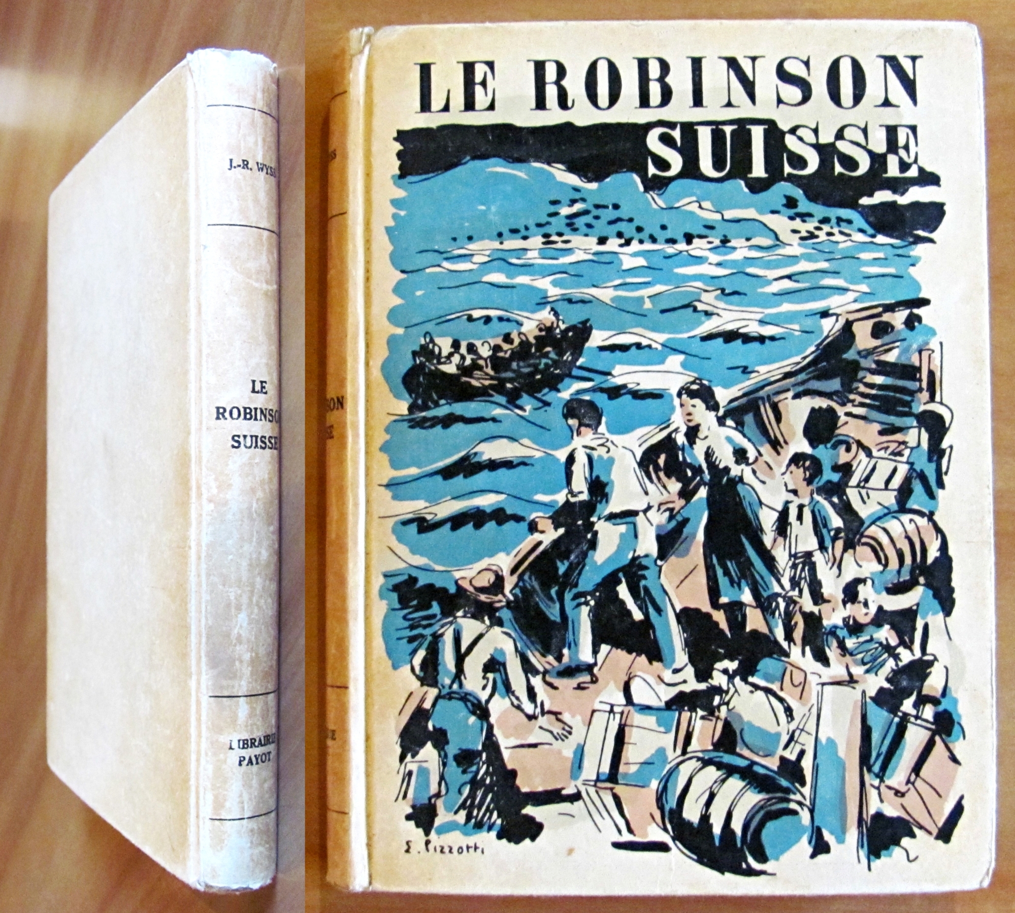 LE ROBINSON SUISSE, 1944 - Illustrato