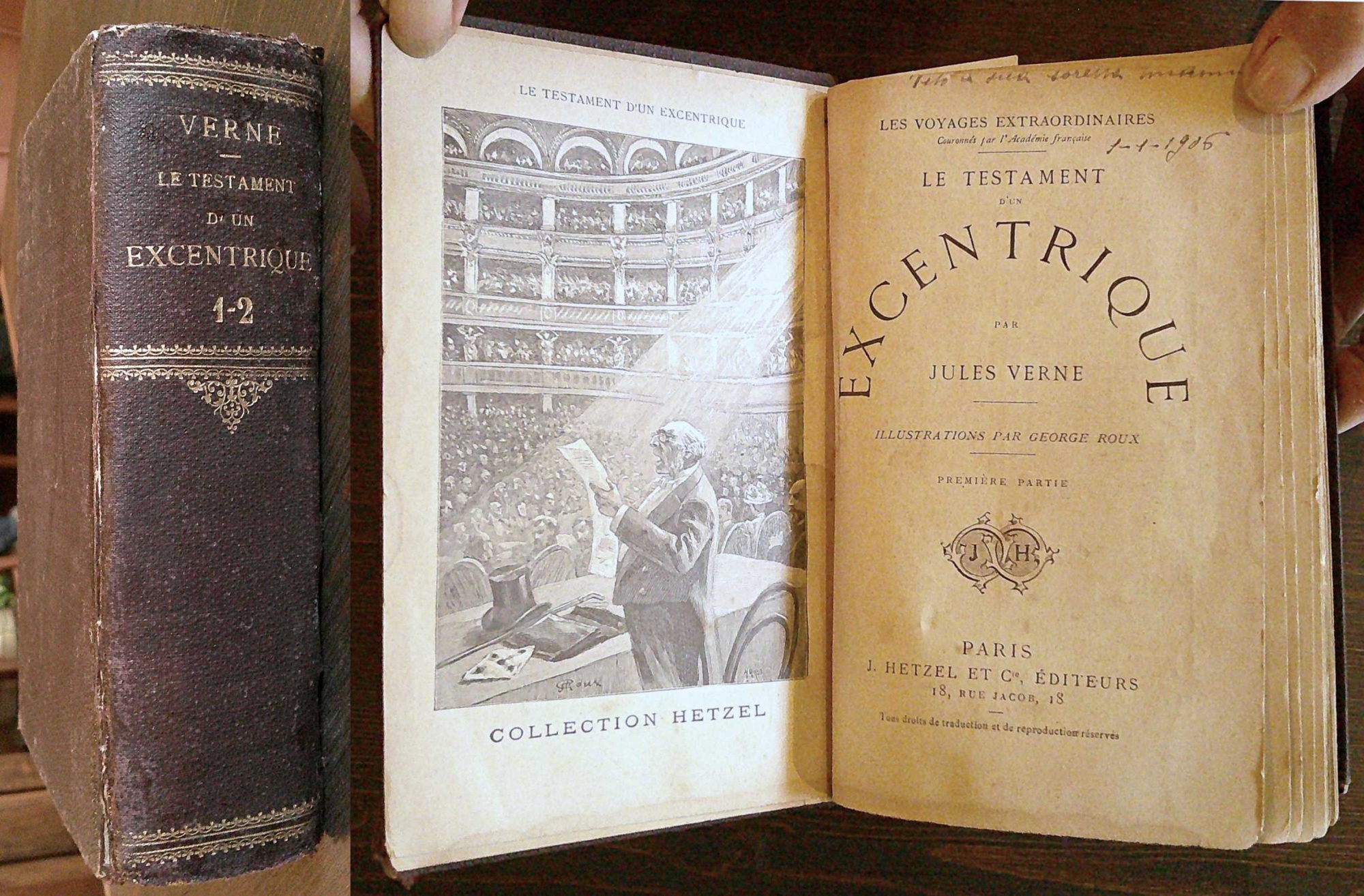 LE TESTAMENT D'UN EXCENTRIQUE - Vol. I e Vol. II, …