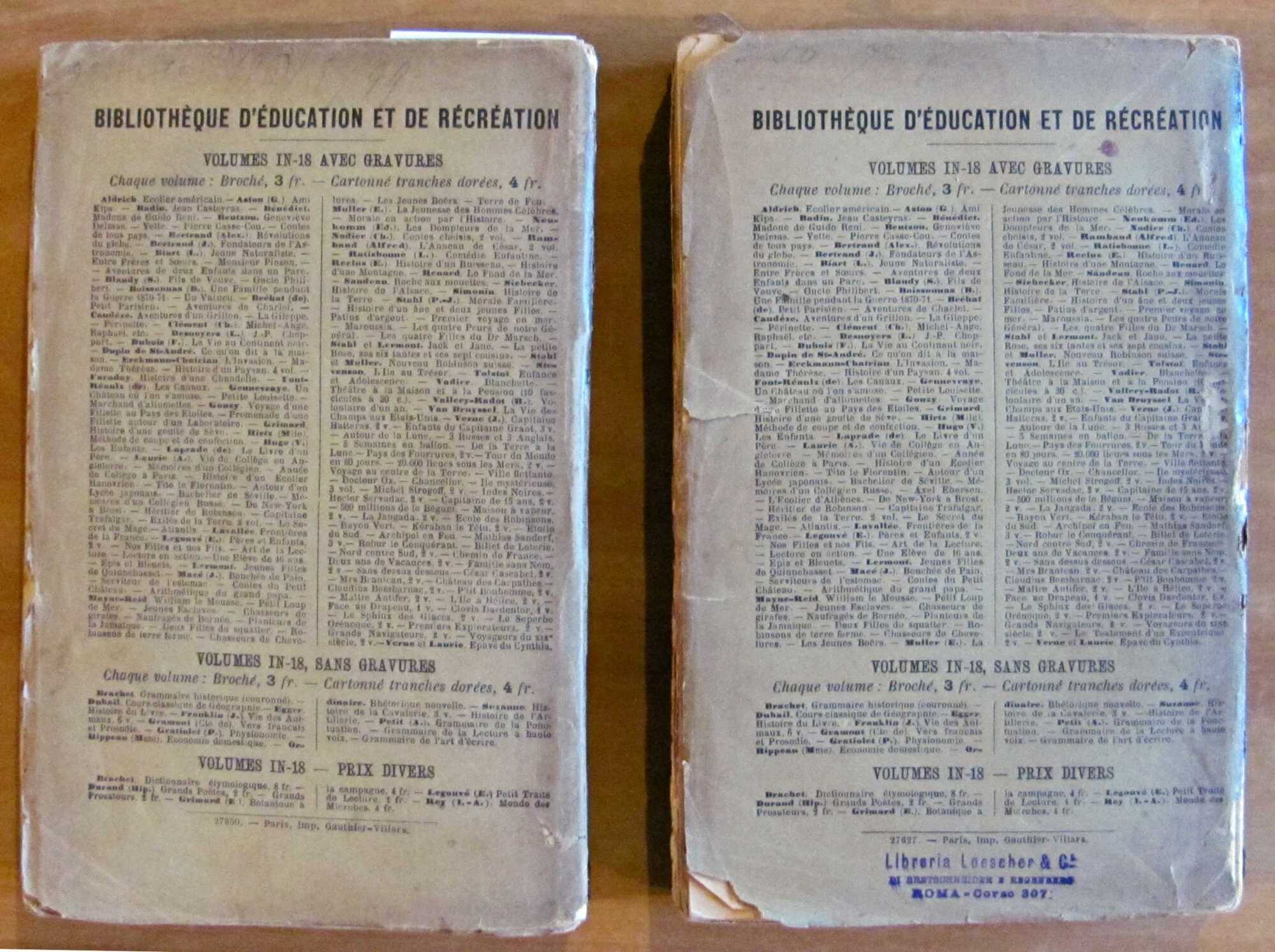 LE TESTAMENT D'UN EXCENTRIQUE Vol. I-II - Completo, 1900 ca. …
