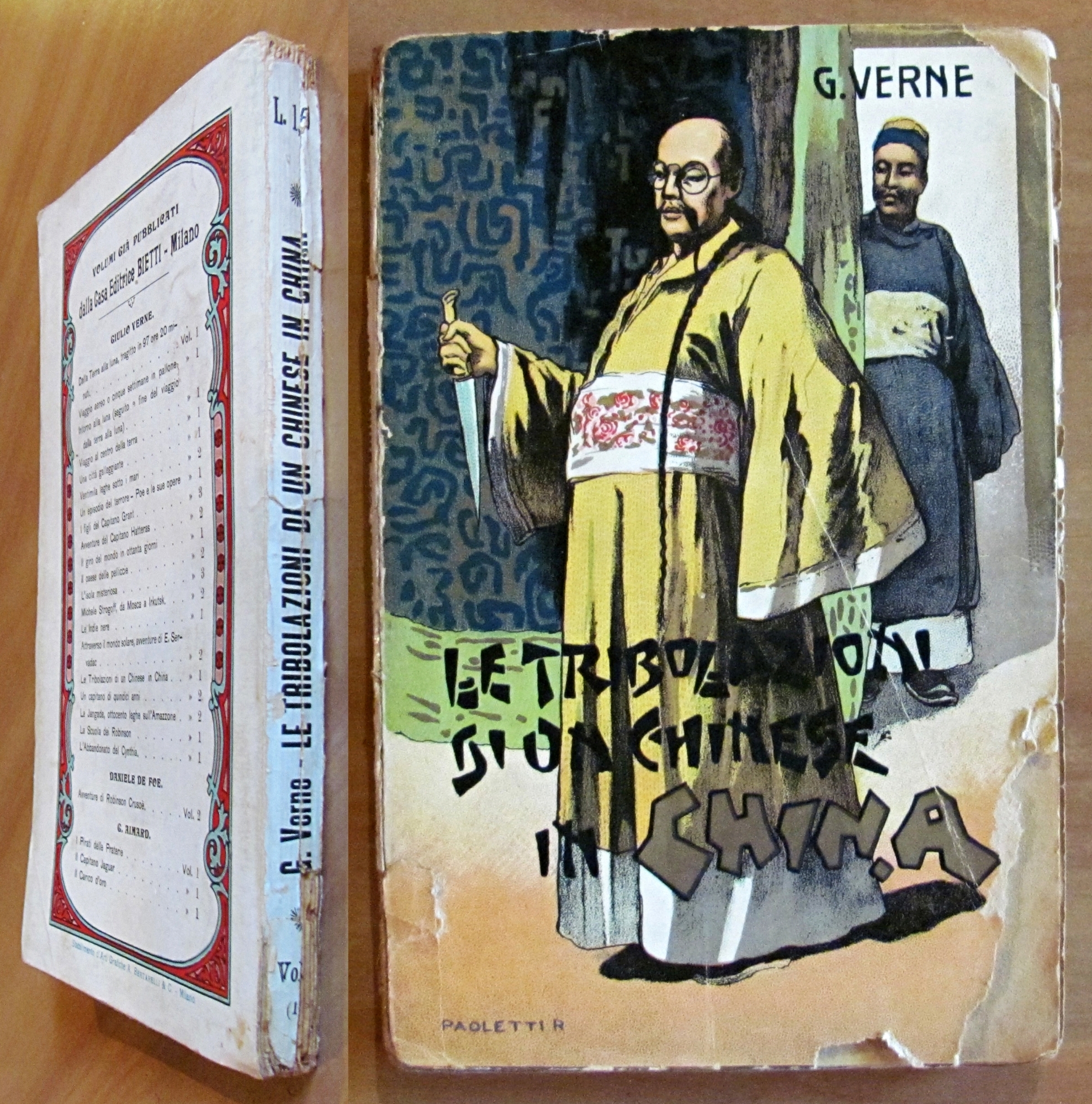 LE TRIBOLAZIONI DI UN CHINESE IN CHINA, 1908