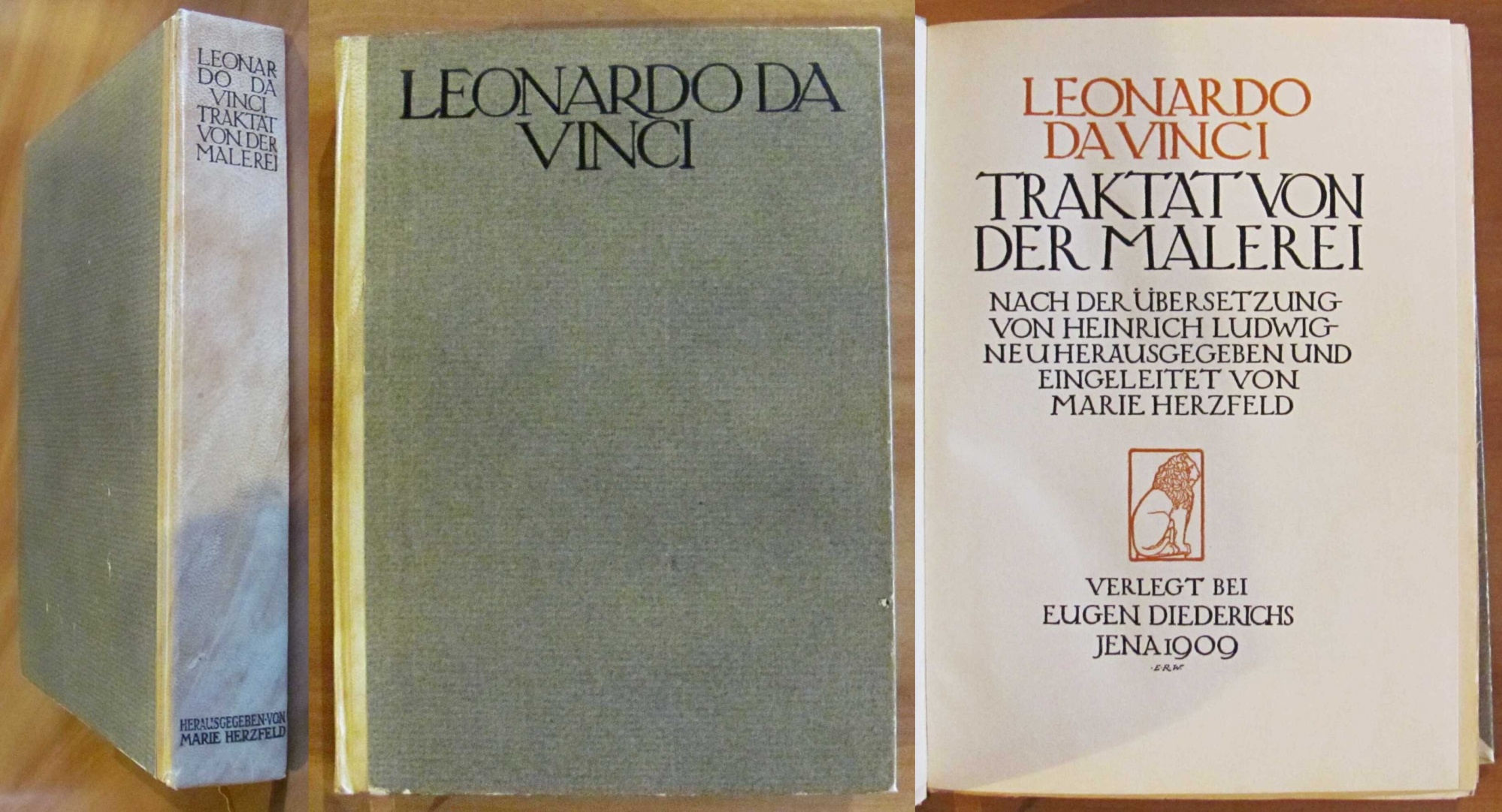 LEONARDO DA VINCI - Traktat von der malerei (Trattato sulla …