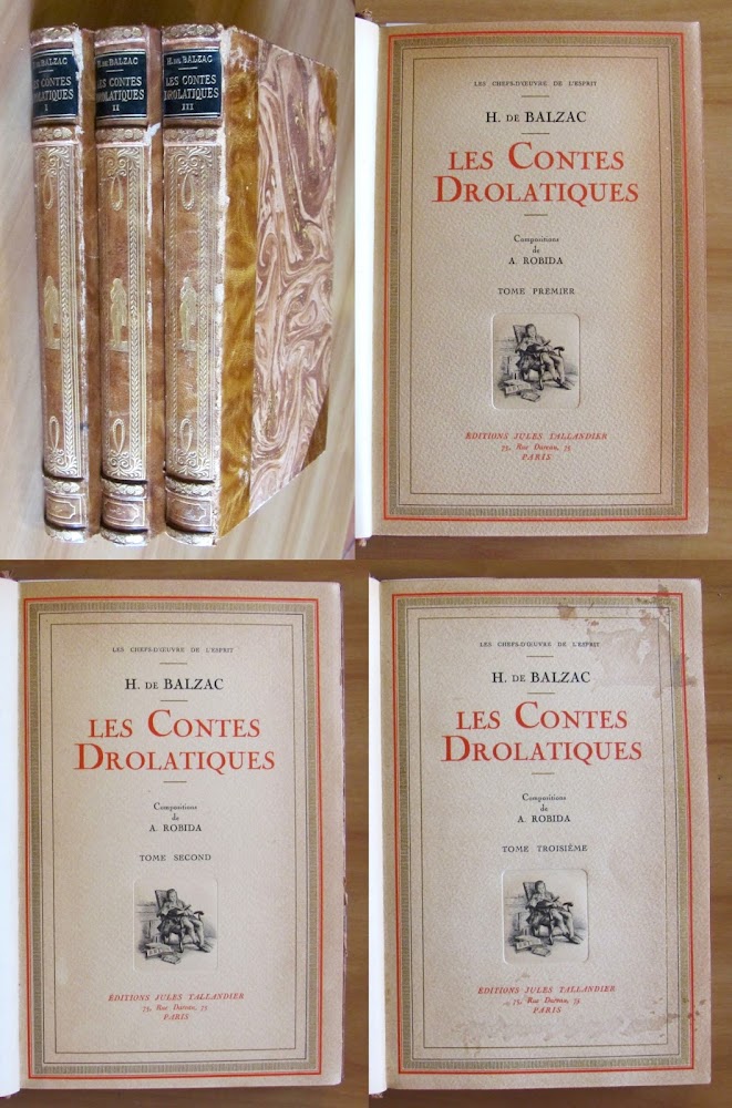 LES CONTES DROLATIQUES - Completo in 3 Volumi ill. da …