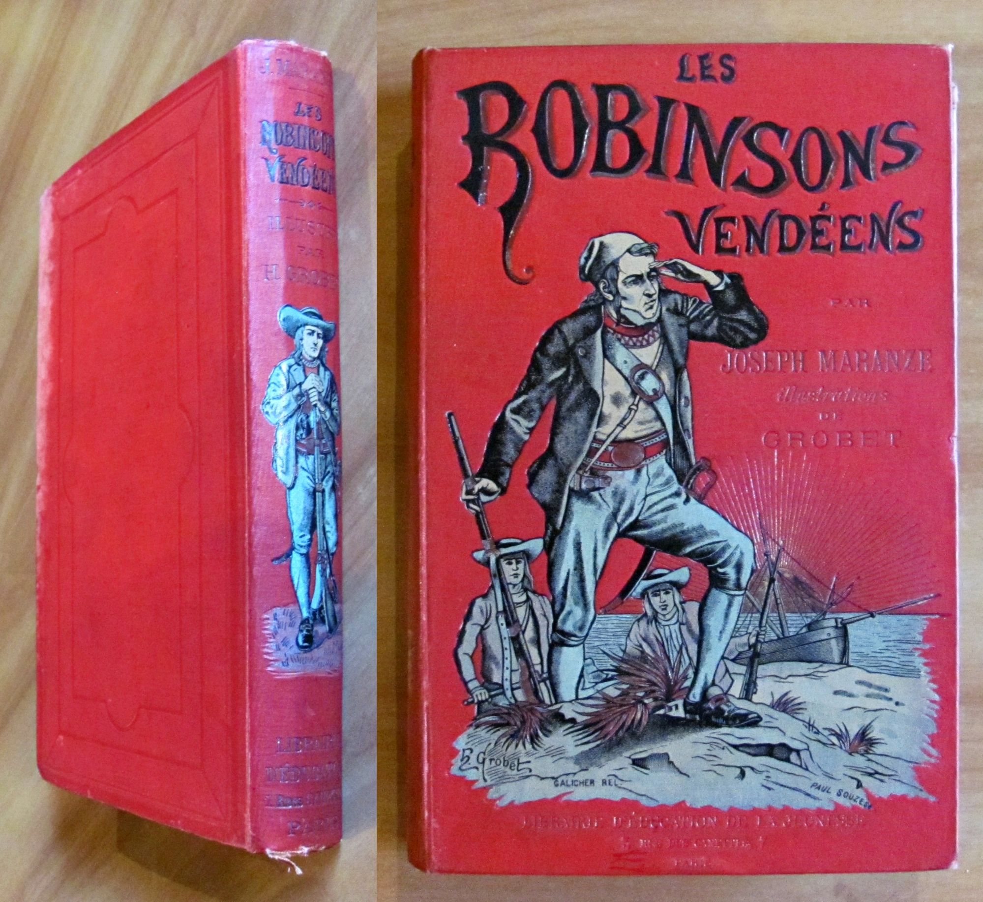 LES ROBINSONS VENDEENS - Coll. Librairie d'Education de la Jeunesse …