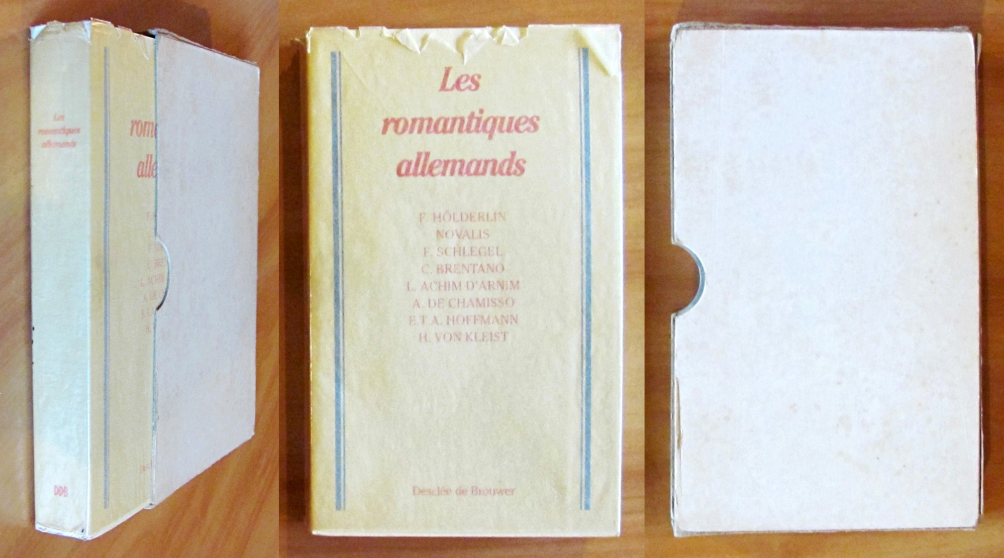 LES ROMANTIQUES ALLEMANDS - Collana Bibliotheque Europeenne