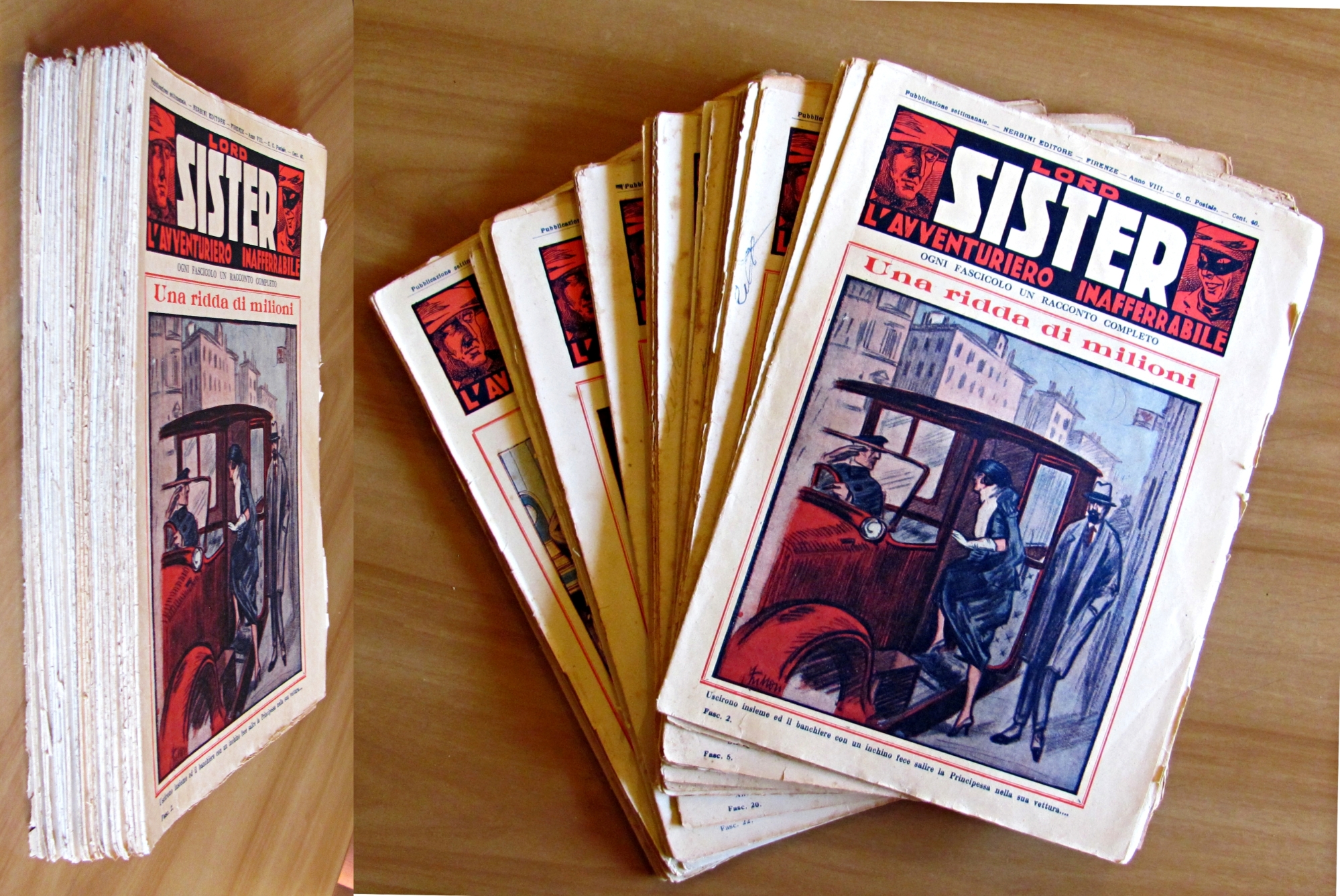 LORD SISTER L'AVVENTURIERO INAFFERRABILE Fasc. 2/34, 1930