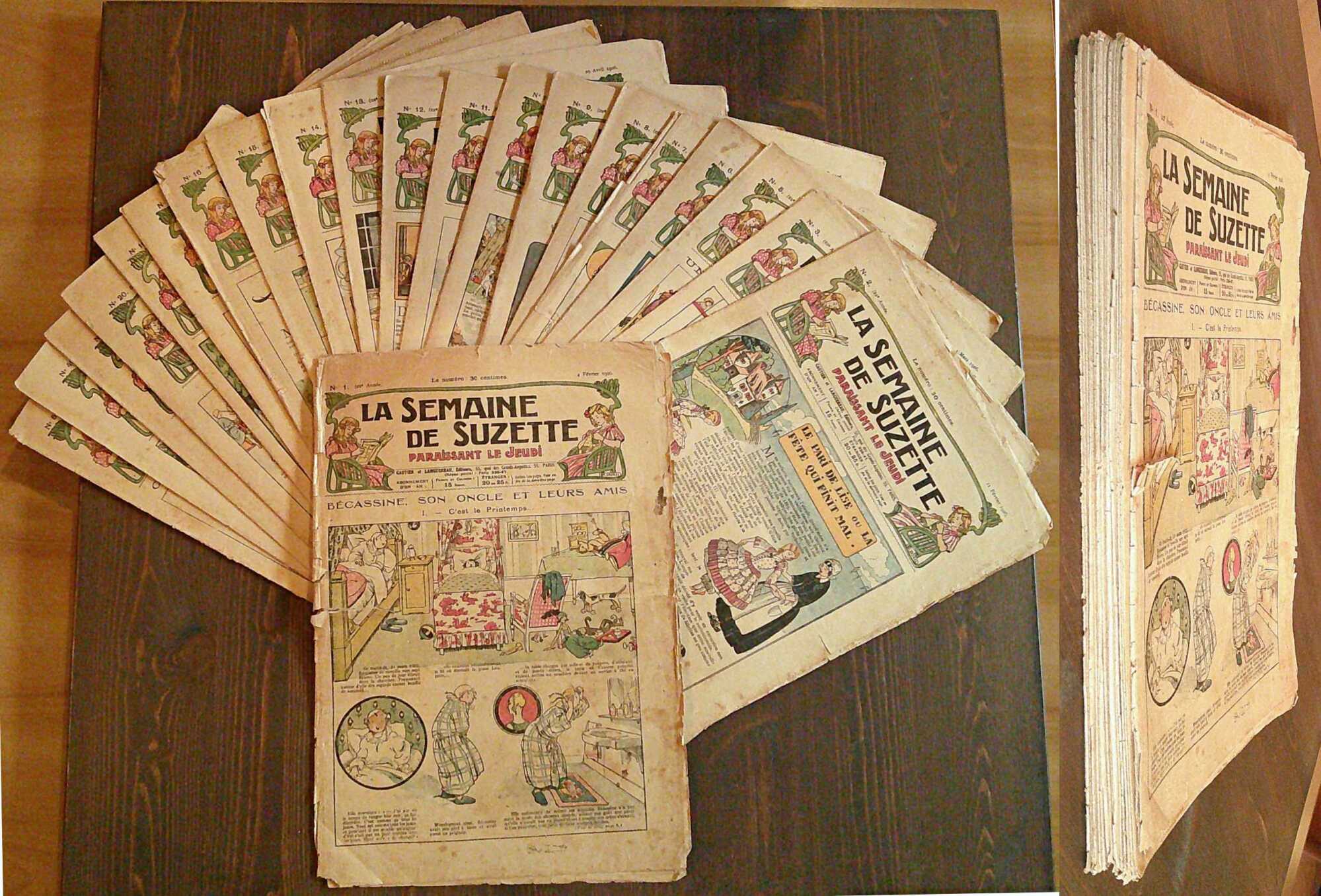 Lotto 21 Fascicoli N.1/51 - LA SEMAINE DE SUZETTE, 1926