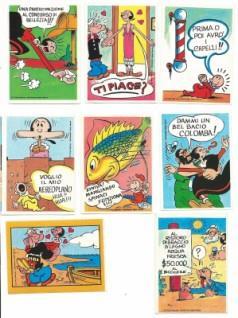 Lotto 8 Figurine Braccio Di Ferro. Popeye