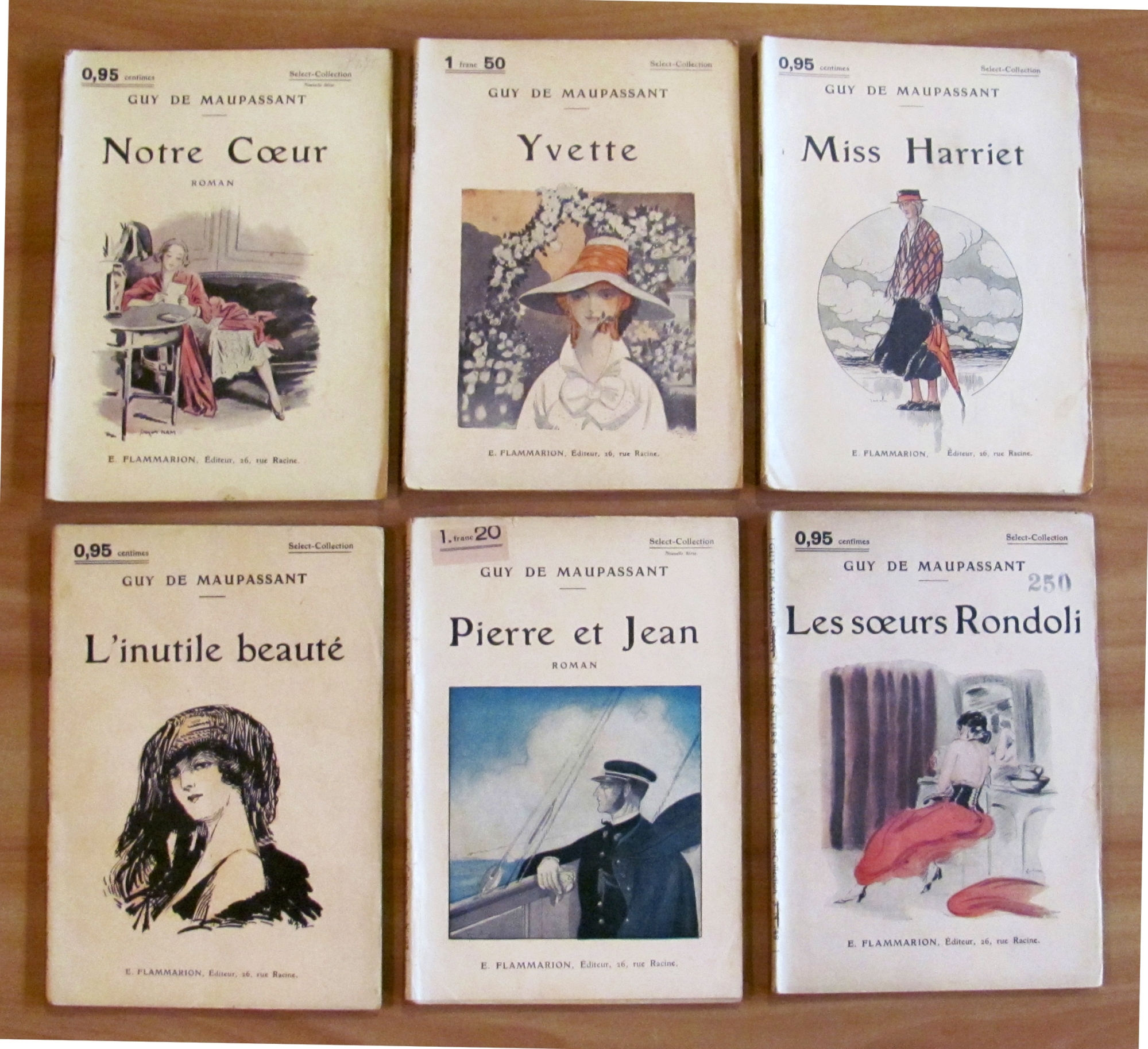 LOTTO di 6 Romanzi Select Collection, anni '20