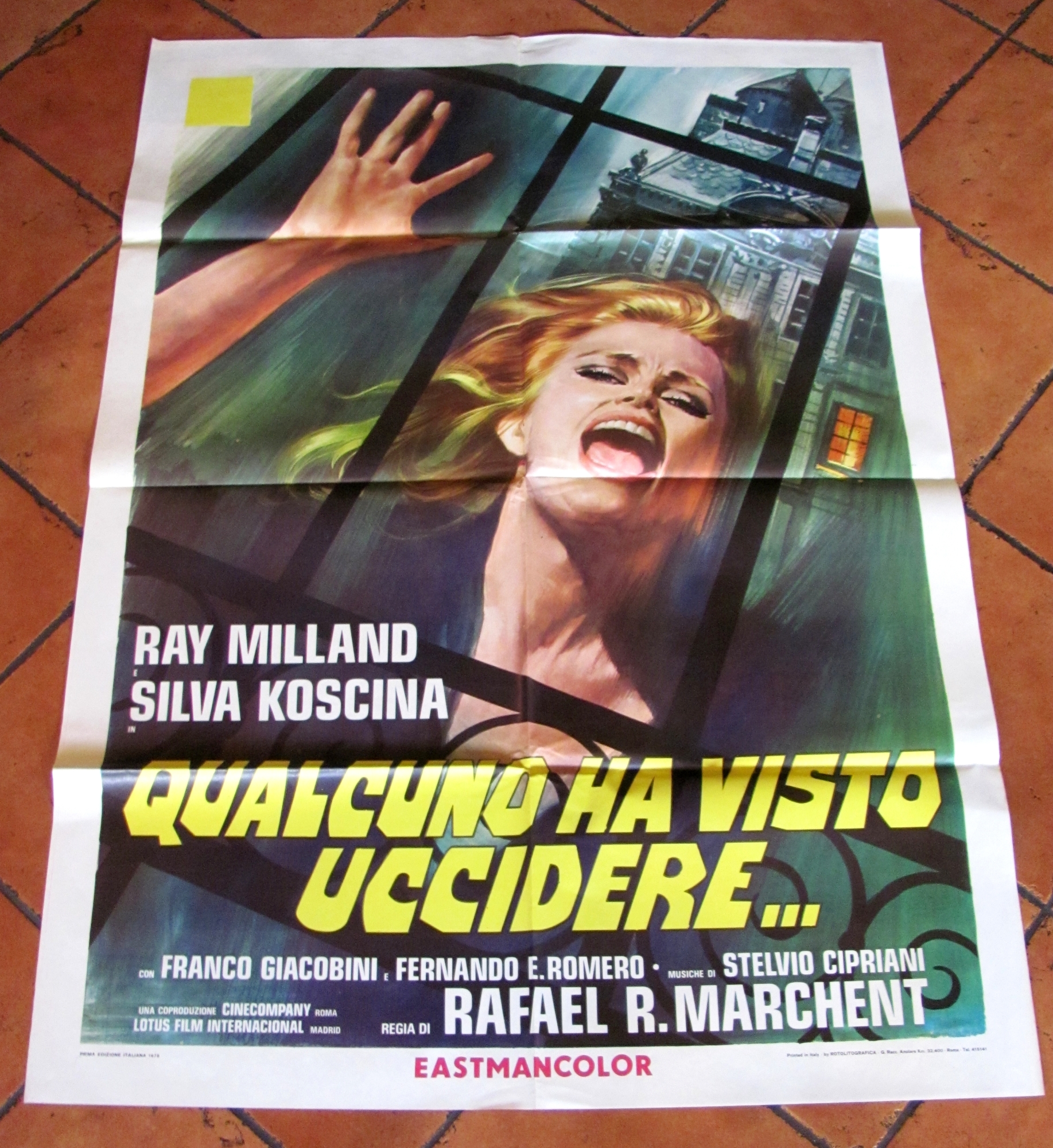 Manifesto 2F QUALCUNO HA VISTO UCCIDERE - SILVA KOSCINA - …