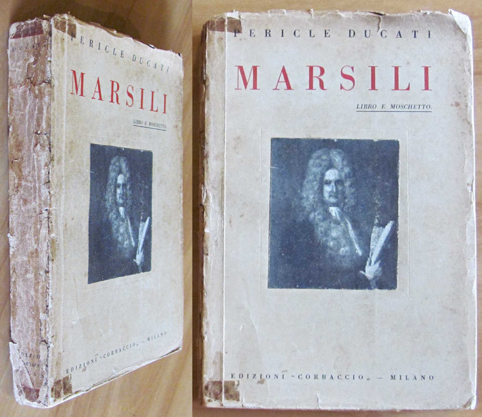 MARSILI - Libro e Moschetto, I ed. 1930