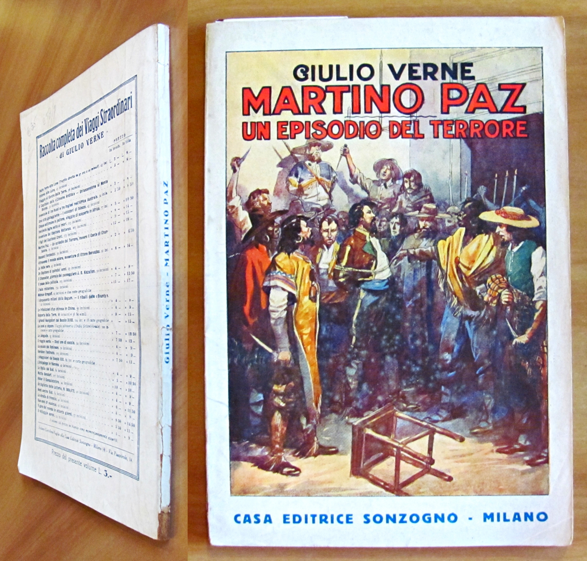 MARTINO PAZ - Un episodio del terrore, ovvero Il Conte …