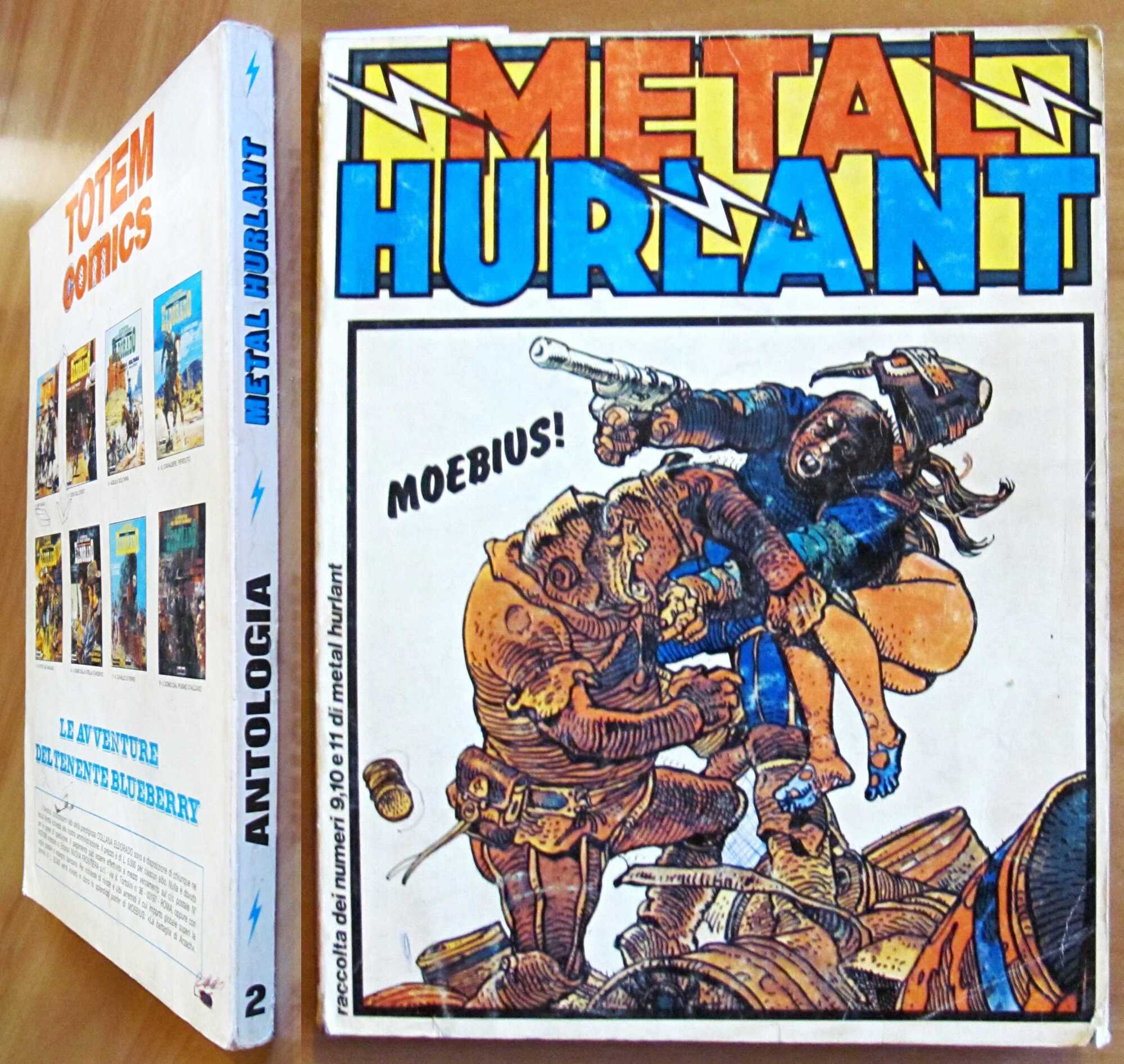METAL HURLANT - ANTOLOGIA N.2 - Raccolta dei numeri 9, …