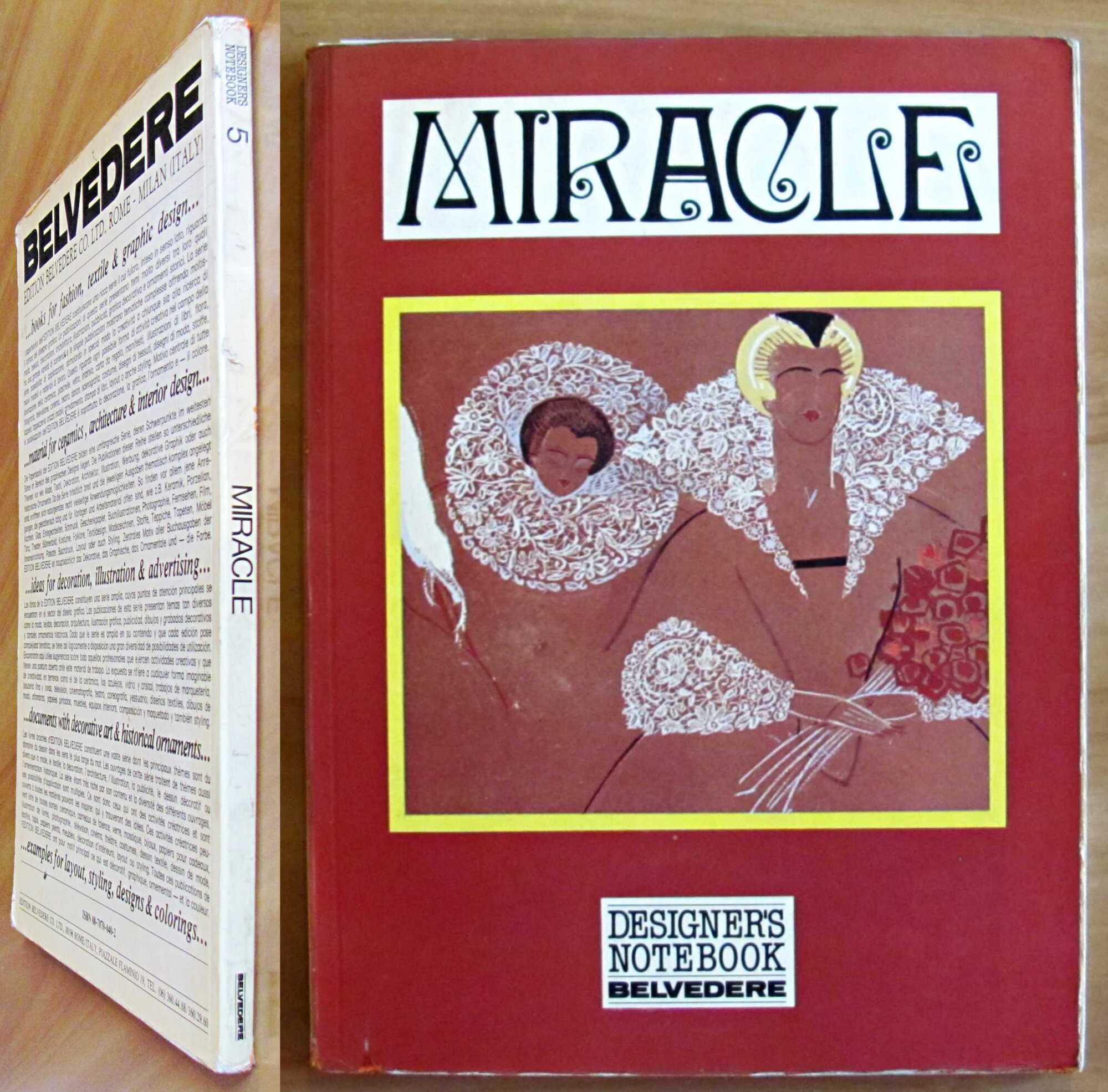 MIRACLE - Costumes, Lace, Theatre, Poesy - Collana Designer's Notebook, …