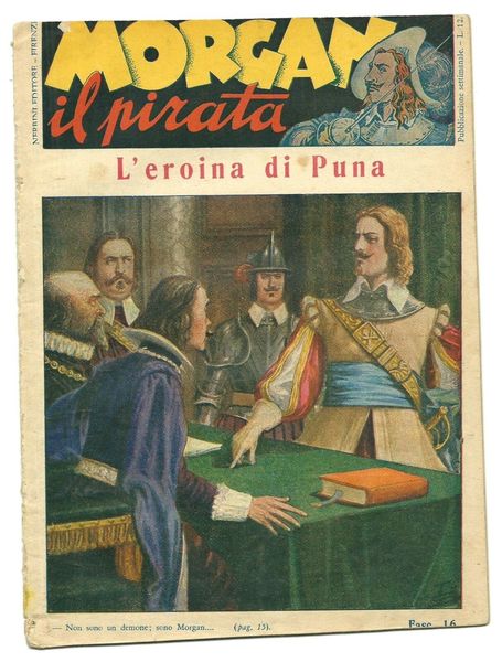 MORGAN IL PIRATA Fasc. n.16 - L'eroina di Puna