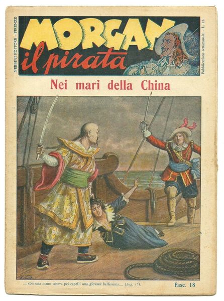 MORGAN IL PIRATA Fasc. n.18 - Nei mari della China