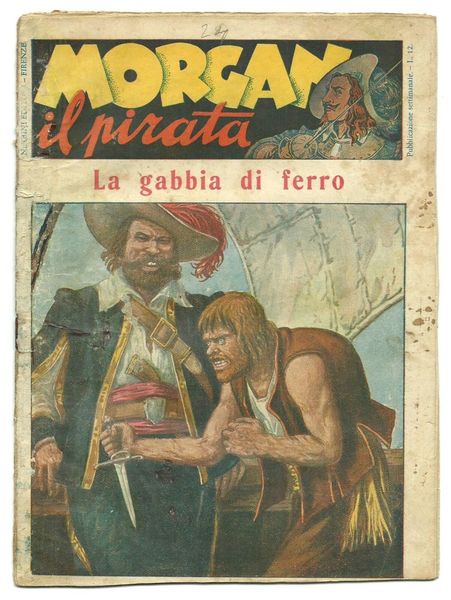MORGAN IL PIRATA Fasc. n.24 - La gabbia di ferro