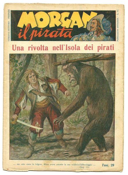 MORGAN IL PIRATA Fasc. n.29 - Una rivolta nell'Isola dei …