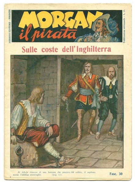 MORGAN IL PIRATA Fasc. n.30 - Sulle coste dell'Inghilterra