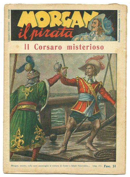 MORGAN IL PIRATA Fasc. n.31 - Il Corsaro misterioso