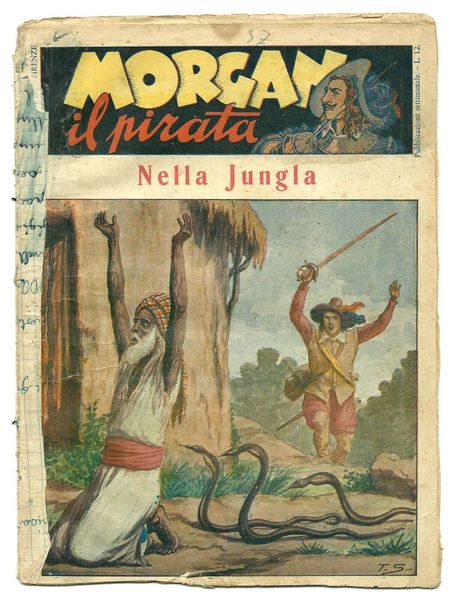 MORGAN IL PIRATA Fasc. n.37 - Nella Jungla