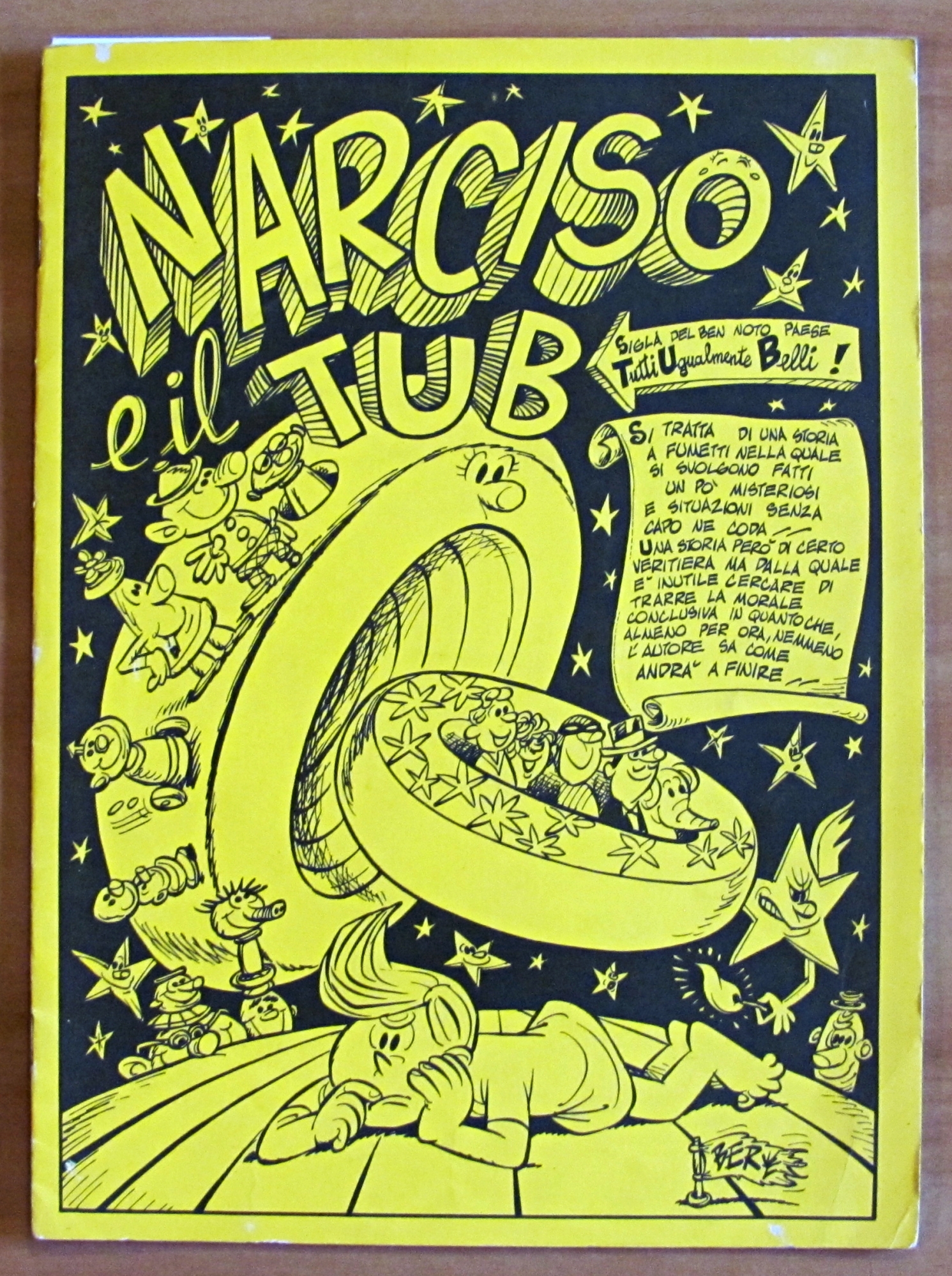 NARCISO E IL TUB - Tiratura Limitata, I ed. 1992