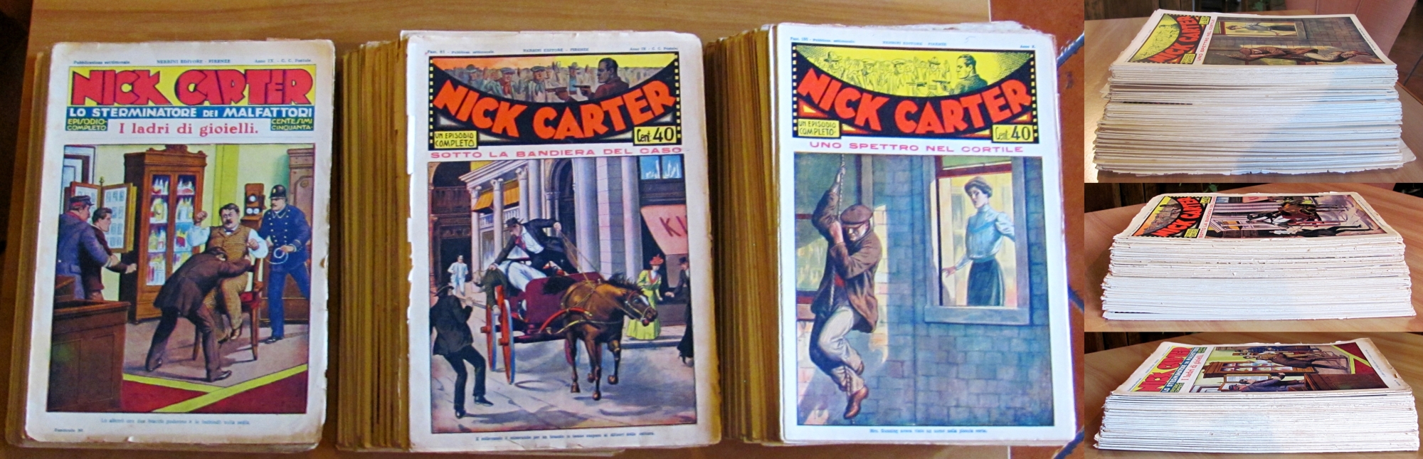 NICK CARTER - Fascicoli 50/200