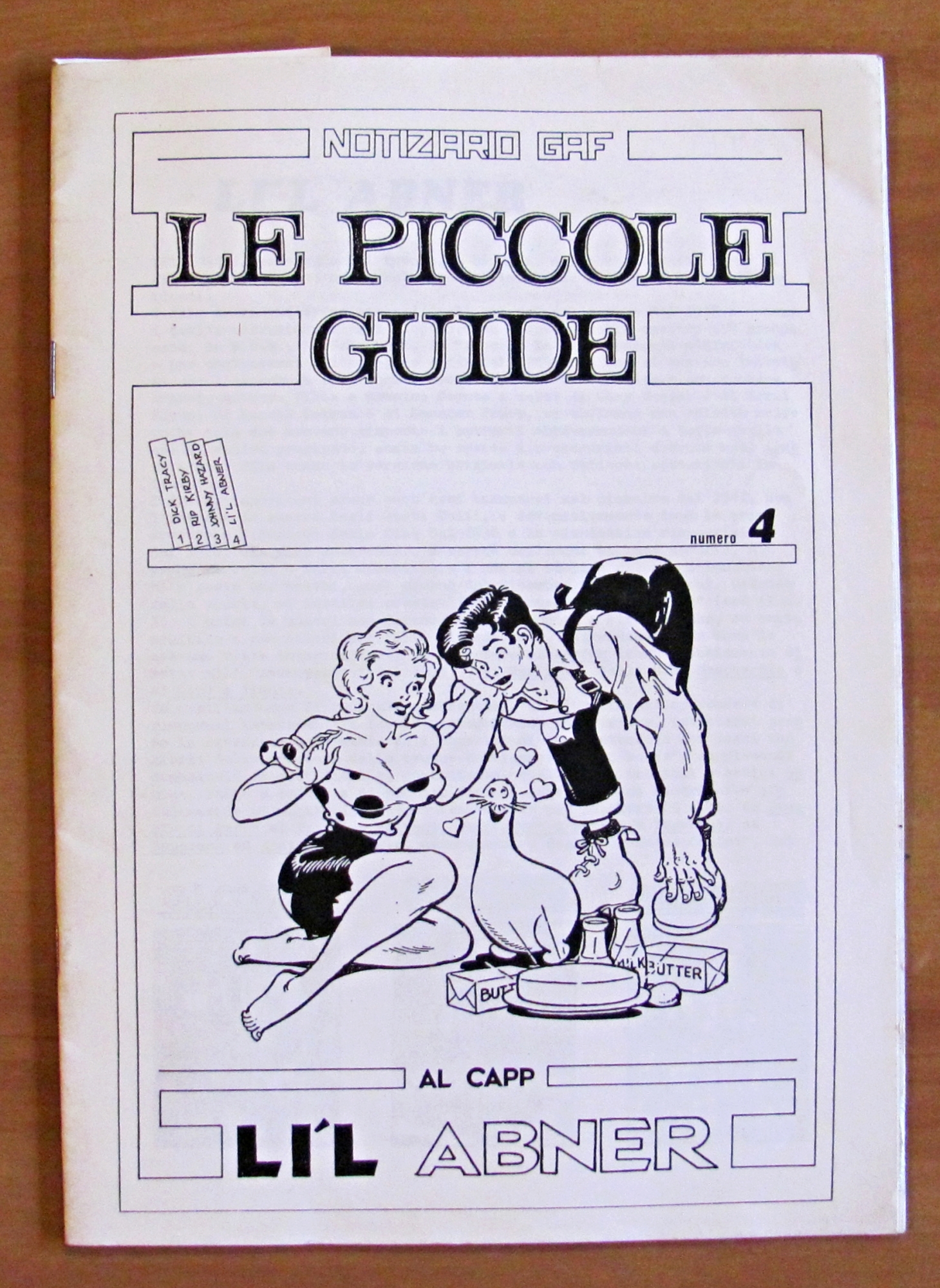 NOTIZIARIO GAF - LE PICCOLE GUIDE - LI'L ABNER