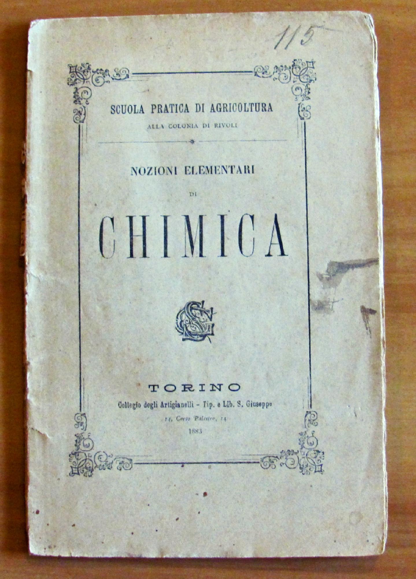 NOZIONI ELEMENTARI DI CHIMICA