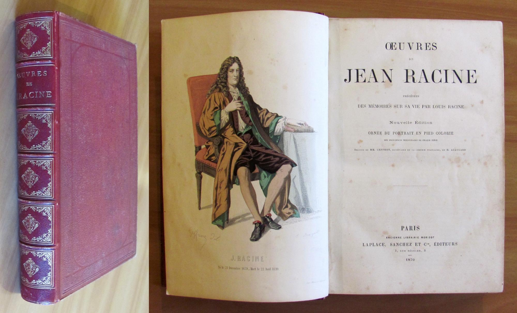 OEUVRES - Précédées des mémoires sur sa vie par Louis …