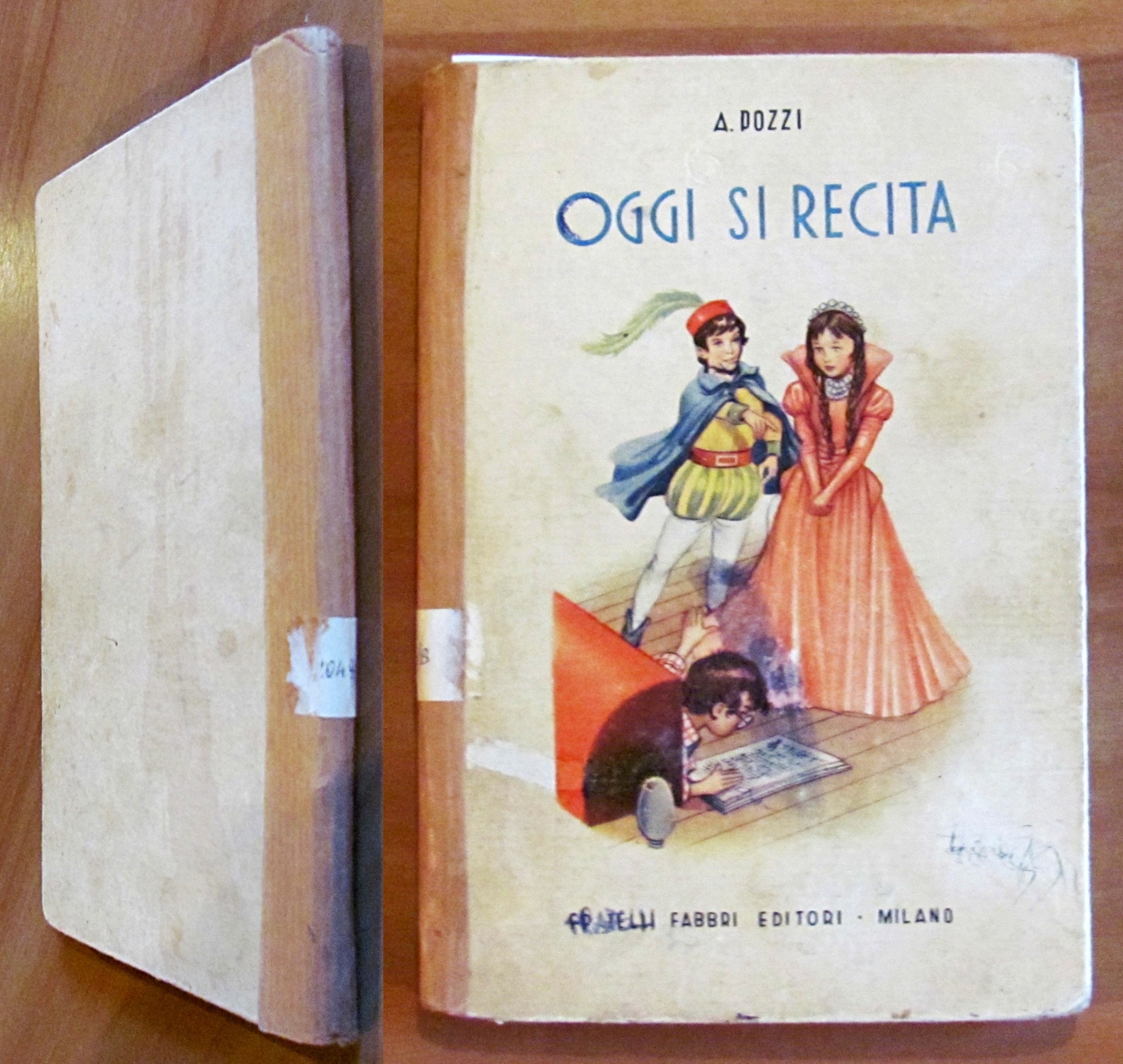 OGGI SI RECITA - Collana Bibioteche dei Fanciulli, anni '50