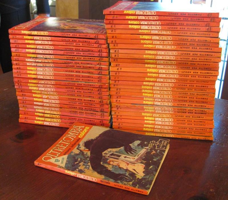 OLTRETOMBA COLORE - Blocco 59 Numeri + N.1 Speciale