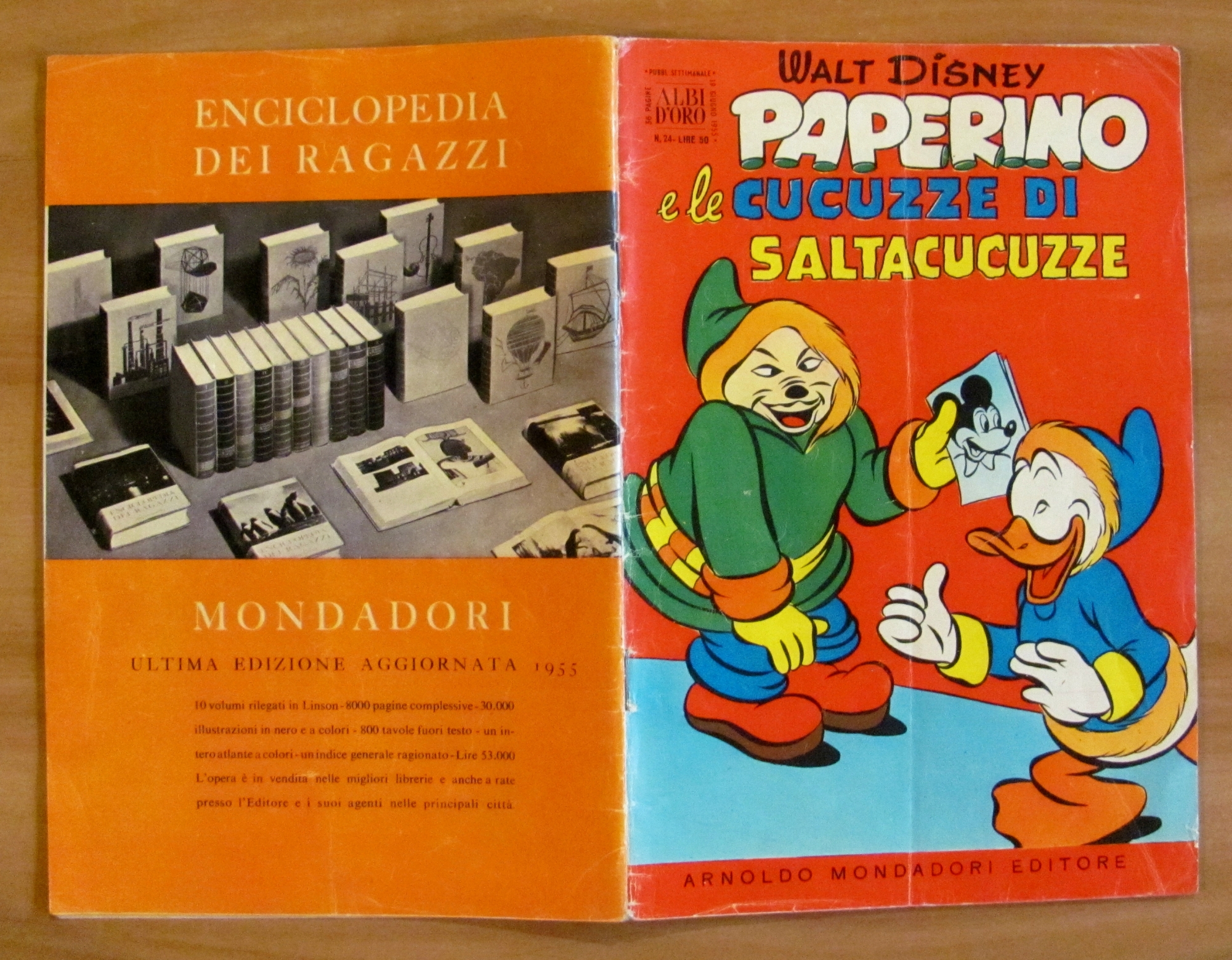 PAPERINO E LE CUCUZZE DI SALTACUCUZZE - Albo d'Oro N.24, …