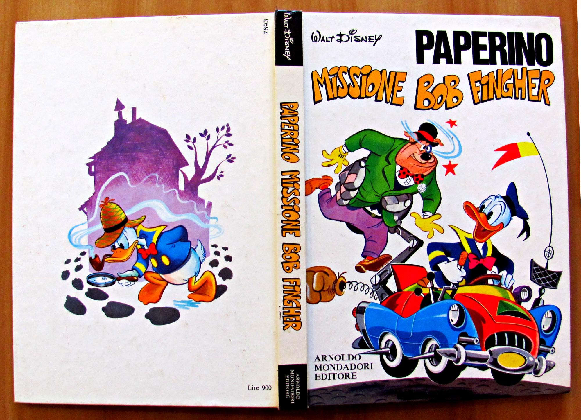 PAPERINO MISSIONE BOB FINGHER