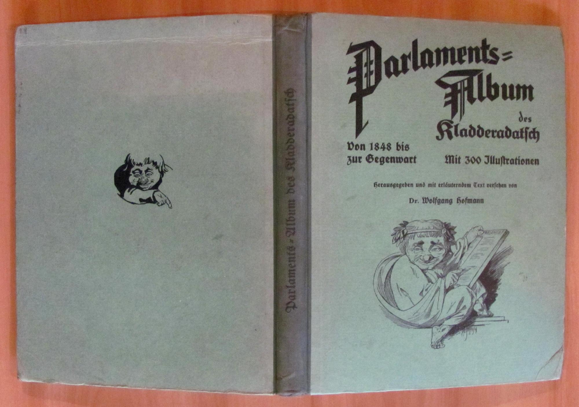 PARLAMENTS ALBUM des Kladderadafsch - (Album di redazione del Parlamento)